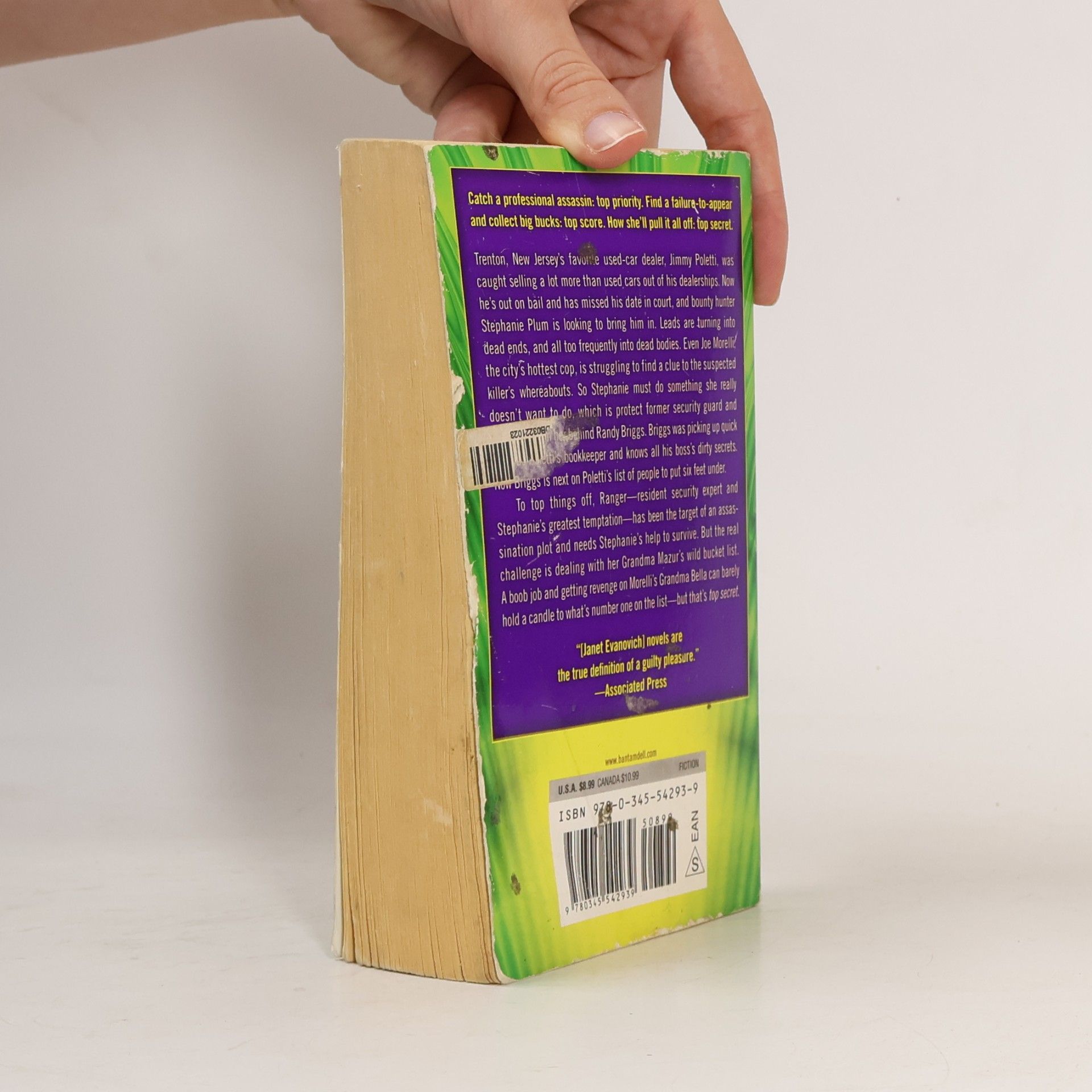 Janet Evanovich Top Secret Twenty-One. Zusammen küsst man weniger allein, englische Ausgabe