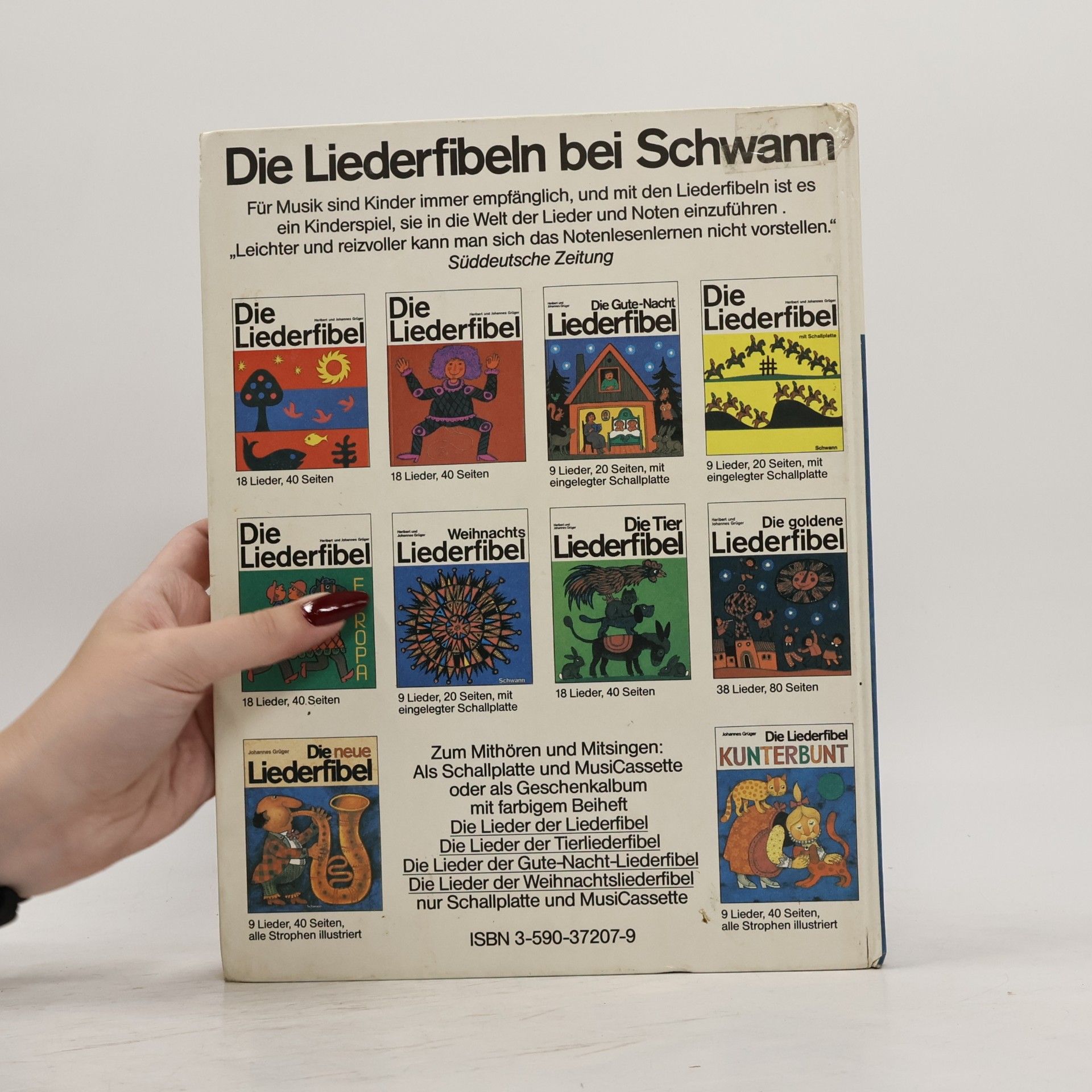 Johannes Grüger Die Liederfibel Kunterbunt