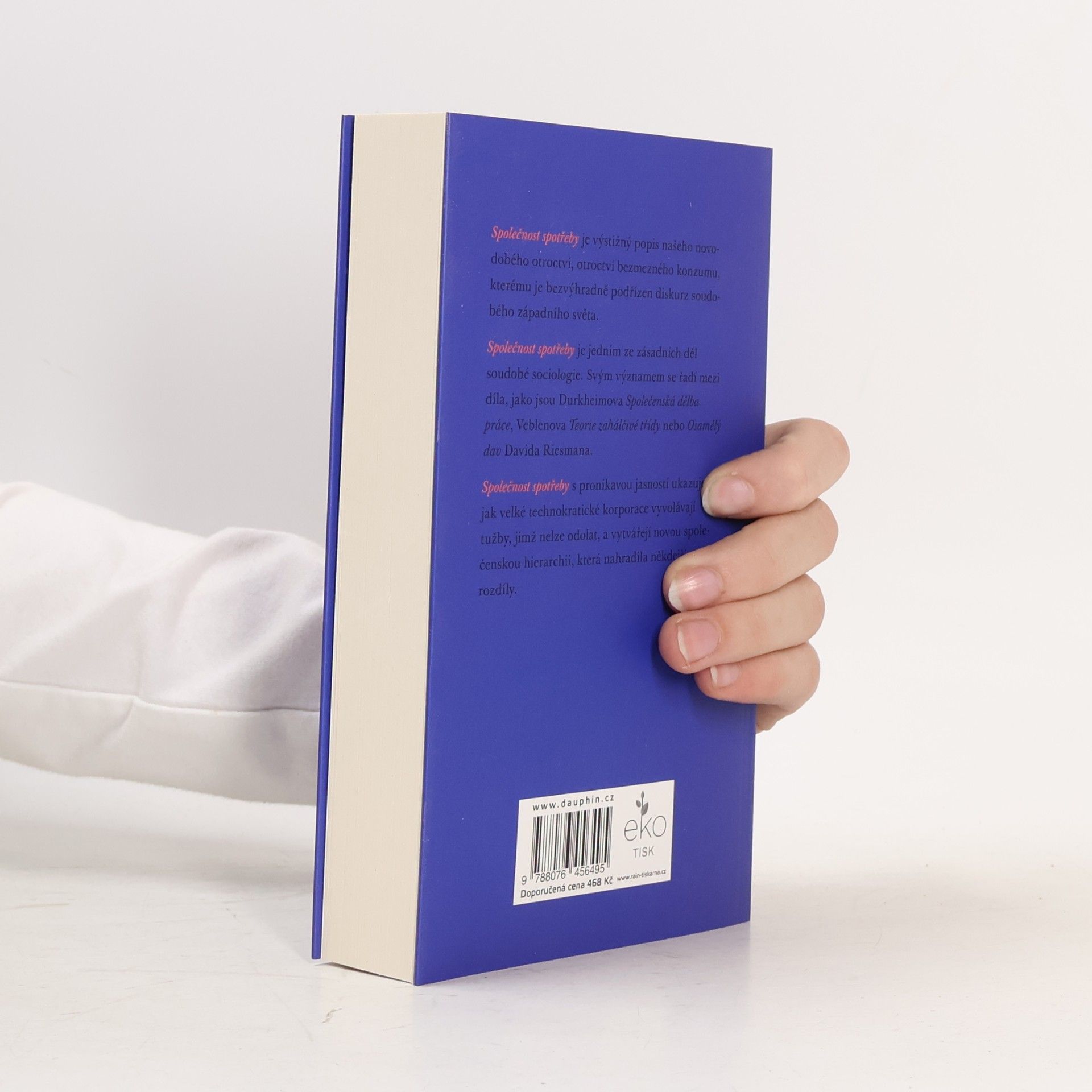 Jean Baudrillard Společnost spotřeby a její mýty