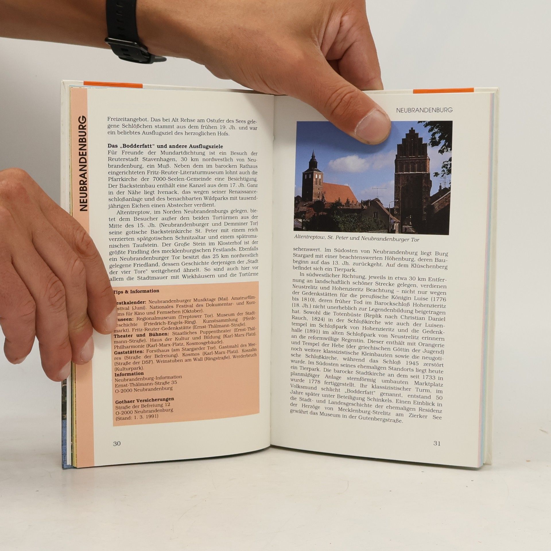 Various authors Ein Reiseführer von Stadt zu Stadt