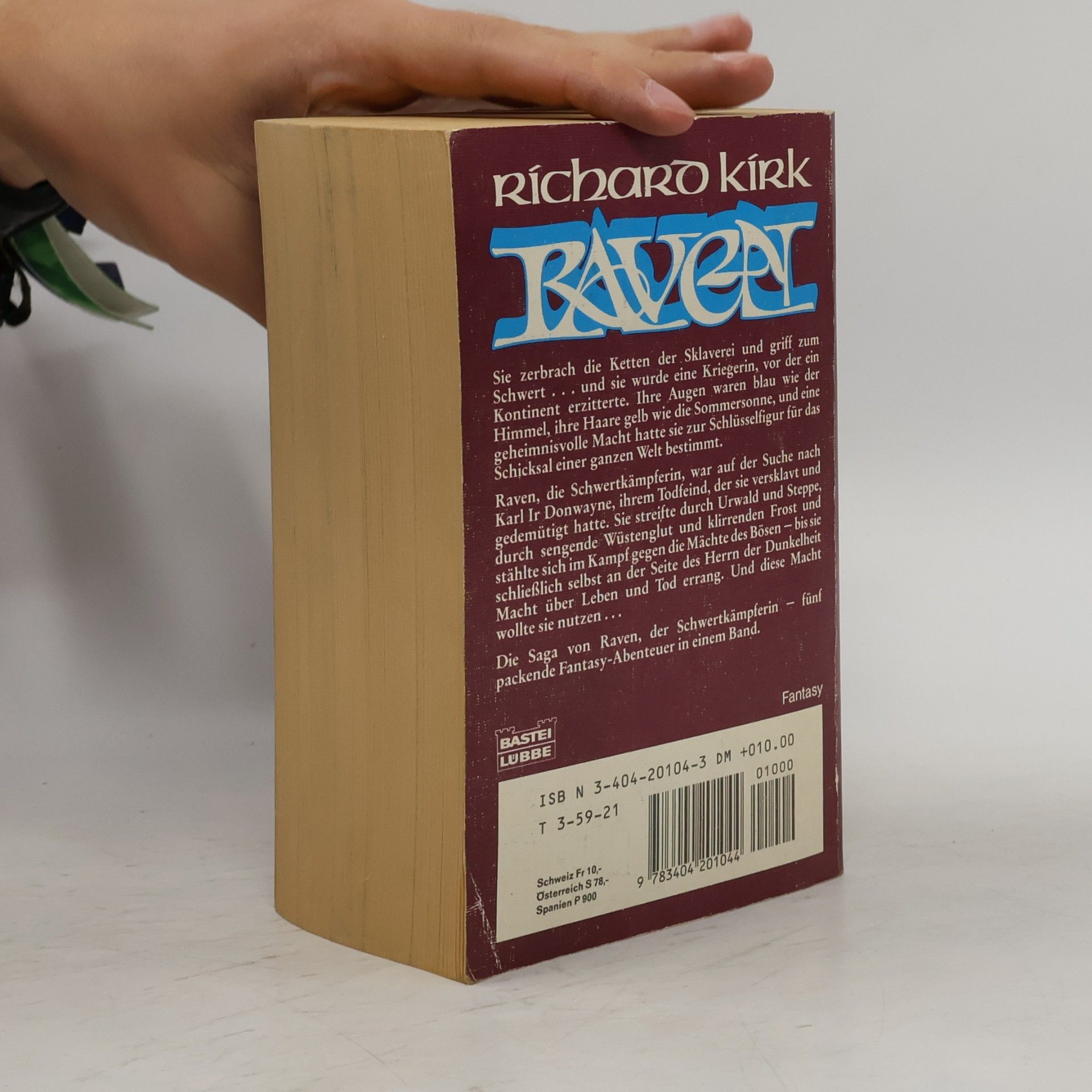 Richard Kirk Raven, Die Schwertkämpferin