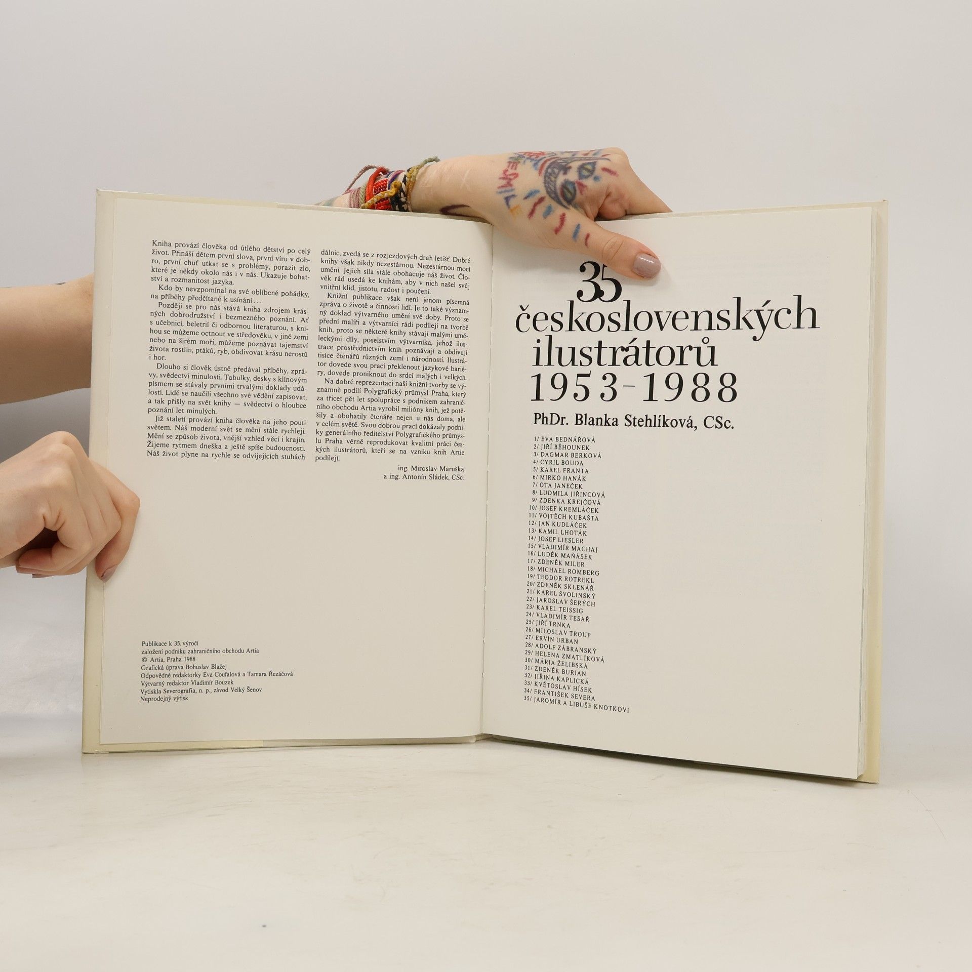 Autorenkollektiv Artia 35. 35 československých ilustrátorů 1953-1988