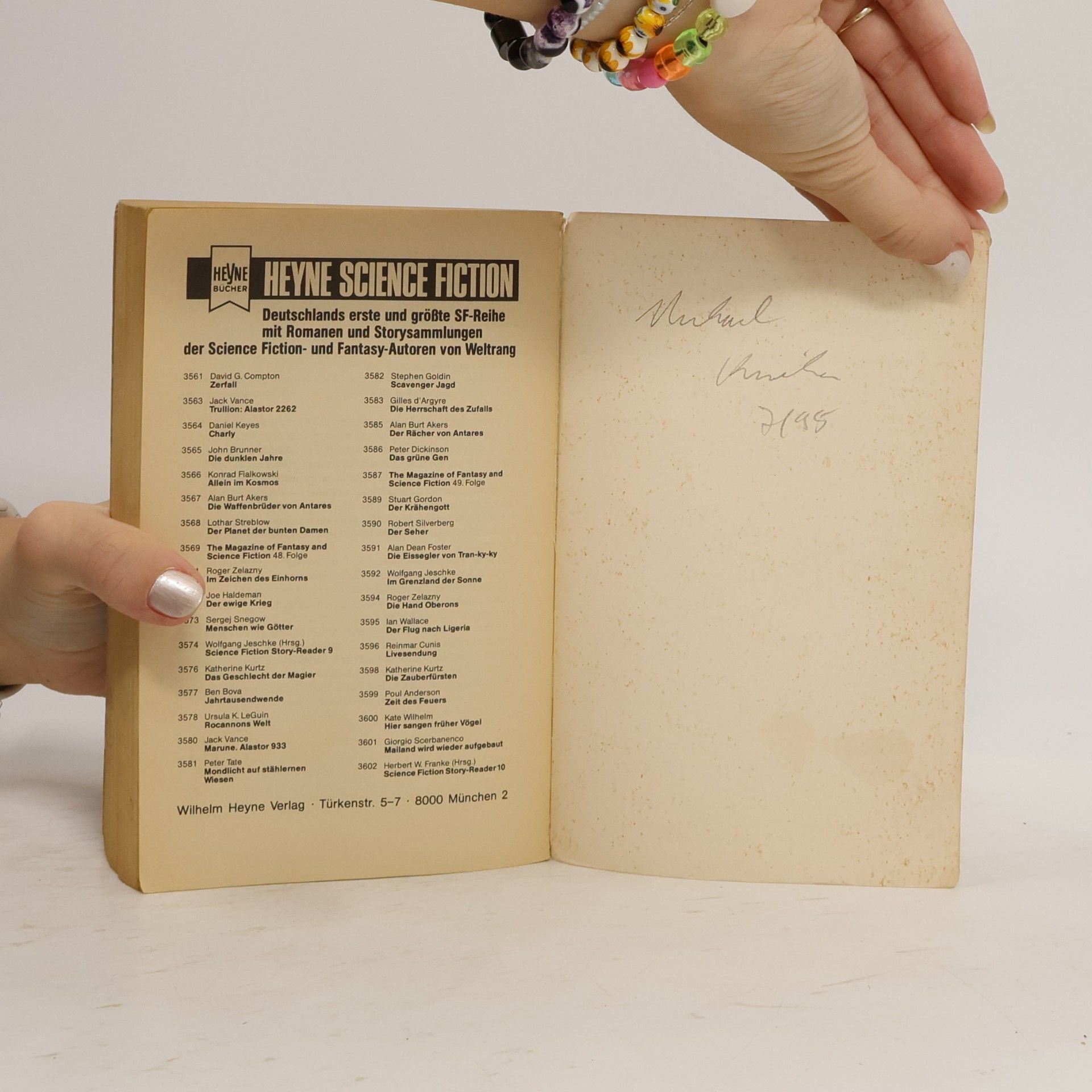 Fritz Leiber Wanderer im Universum.