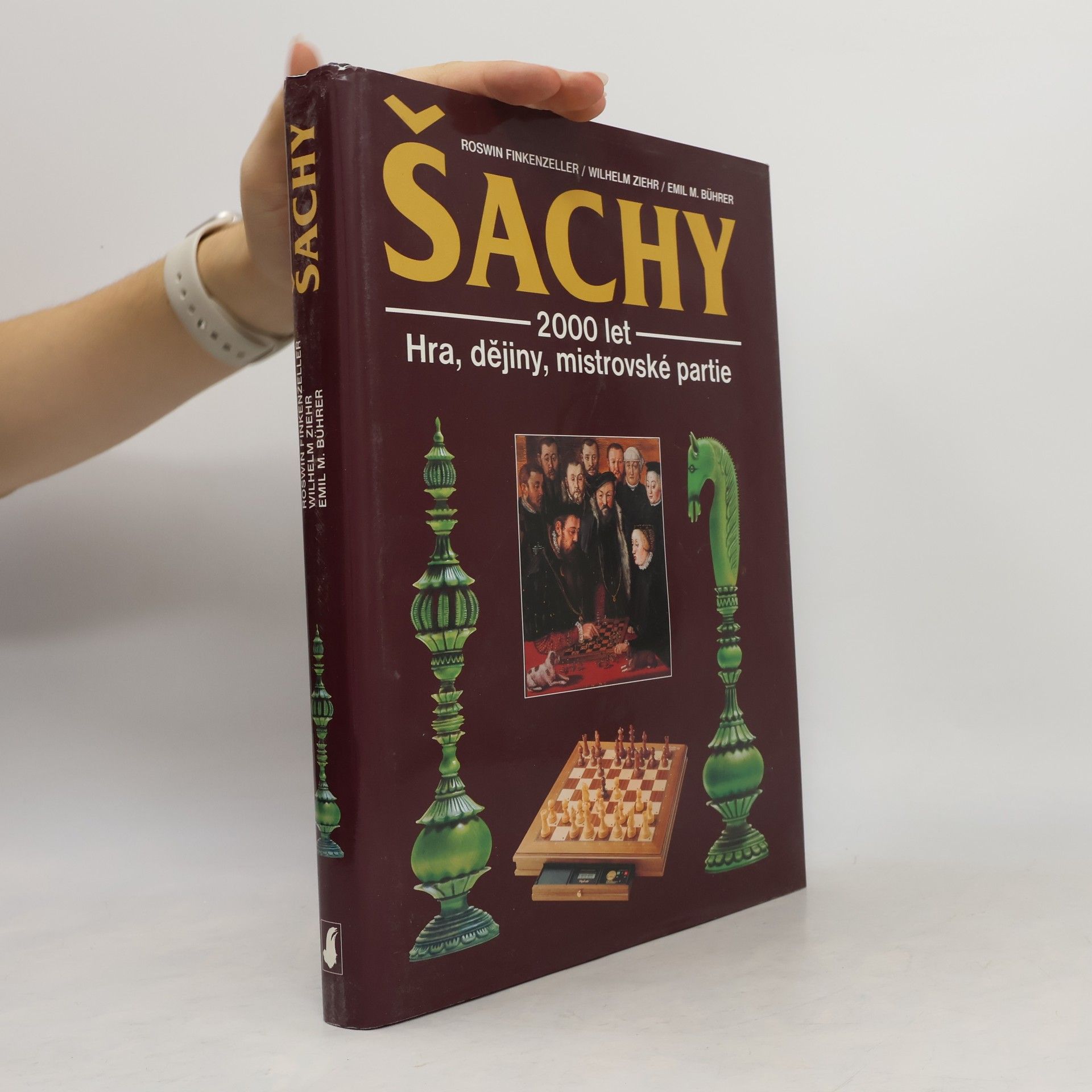 Roswin Finkenzeller Šachy : 2000 let dějin hry