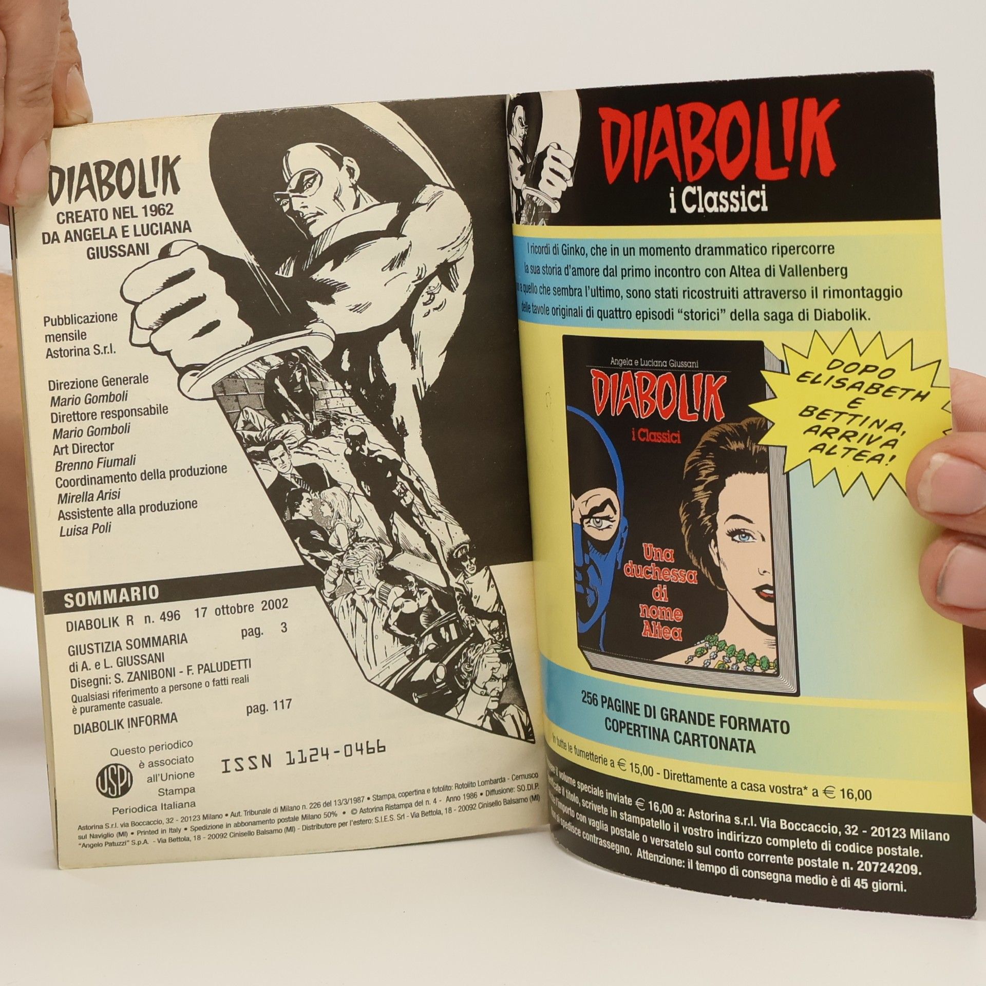 Various authors Diabolik 496