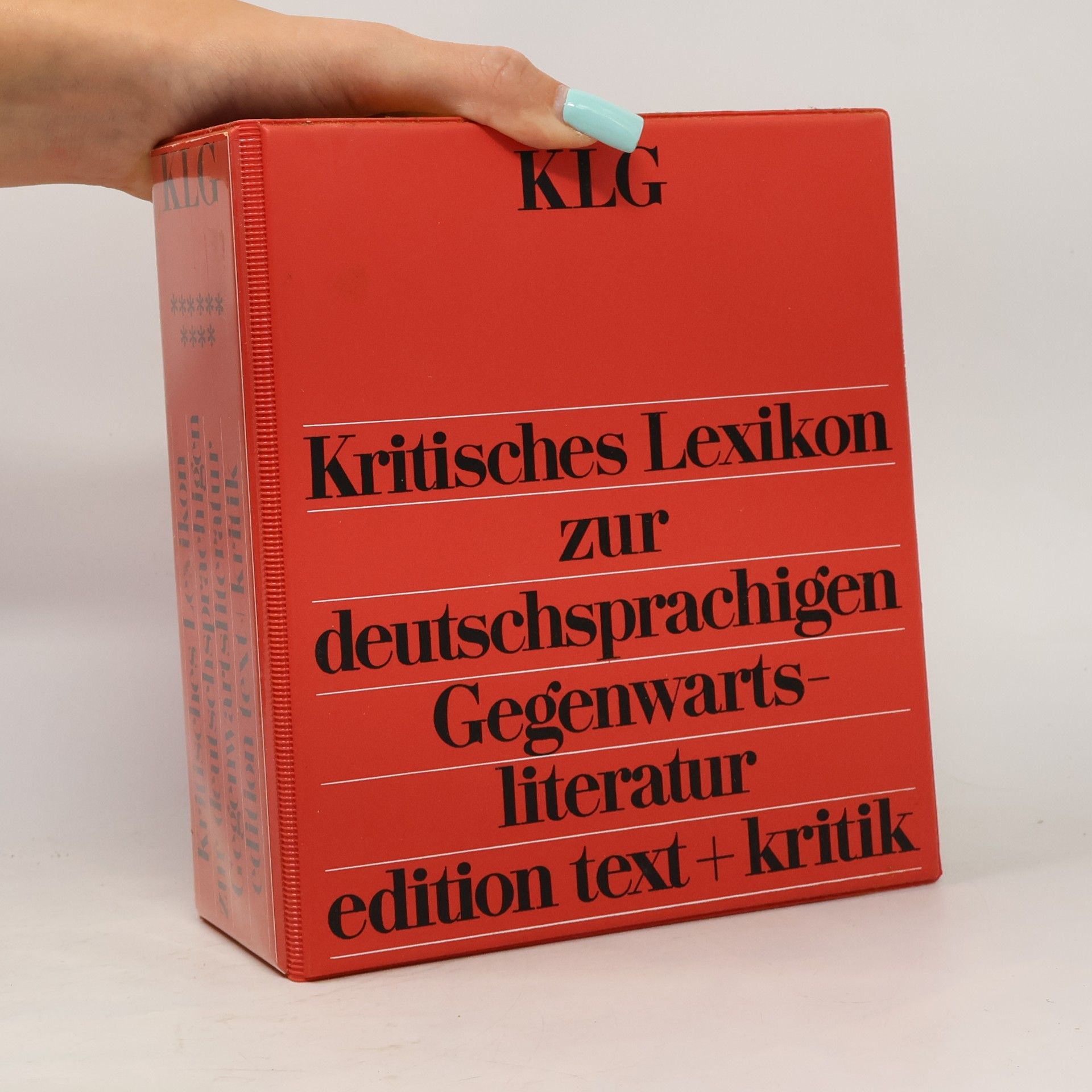 Autorenkollektiv Kritisches Lexikon zur deutschsprachigen Gegenwartsliteratur