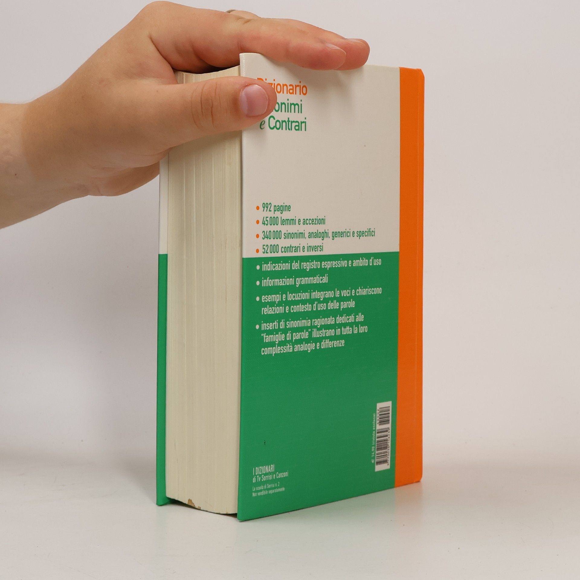 Various authors Dizionario Sinonimi e contrari