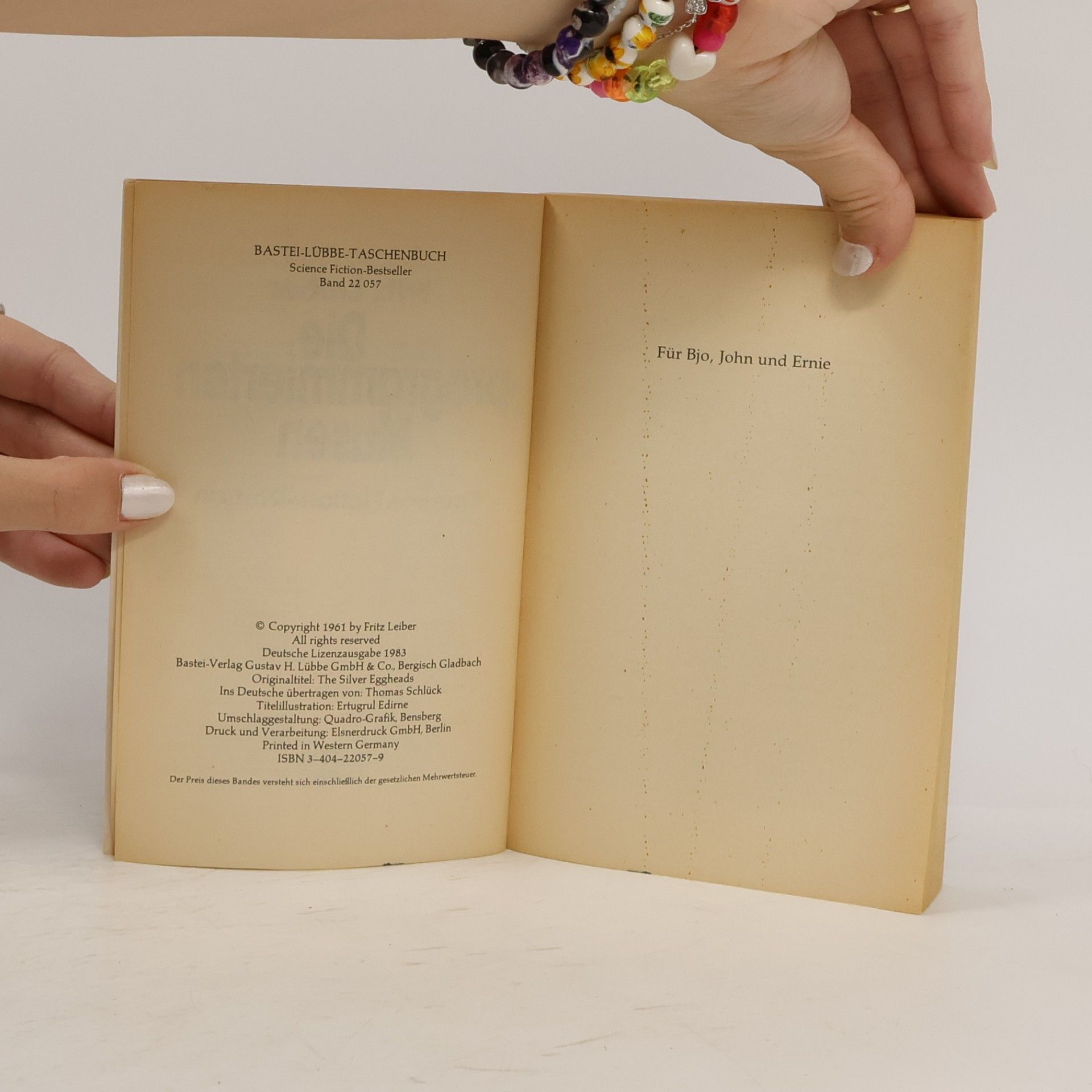 Fritz Leiber Die programmierten Musen. Science Fiction