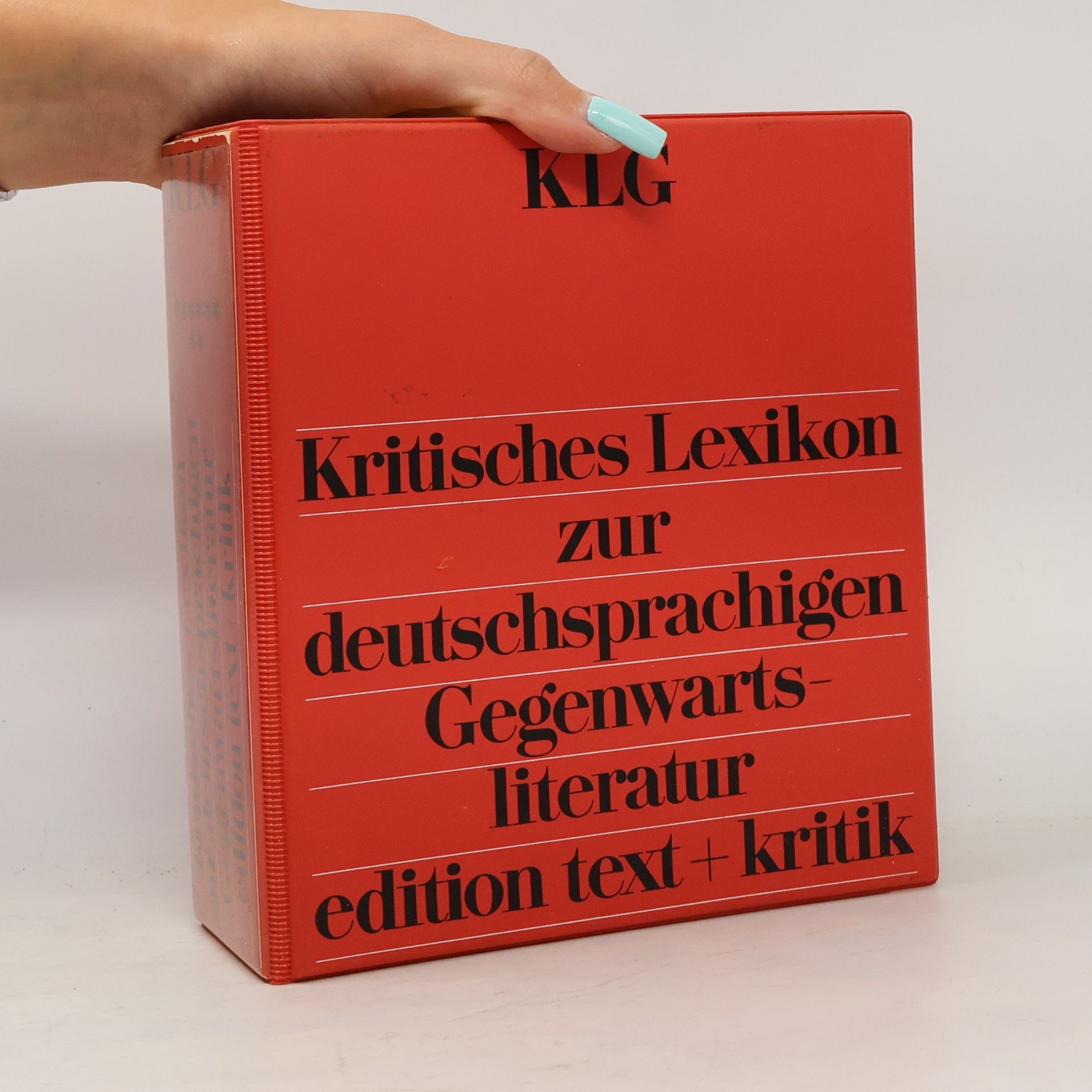 Kritisches Lexikon zur deutschsprachigen Gegenwartsliteratur 8