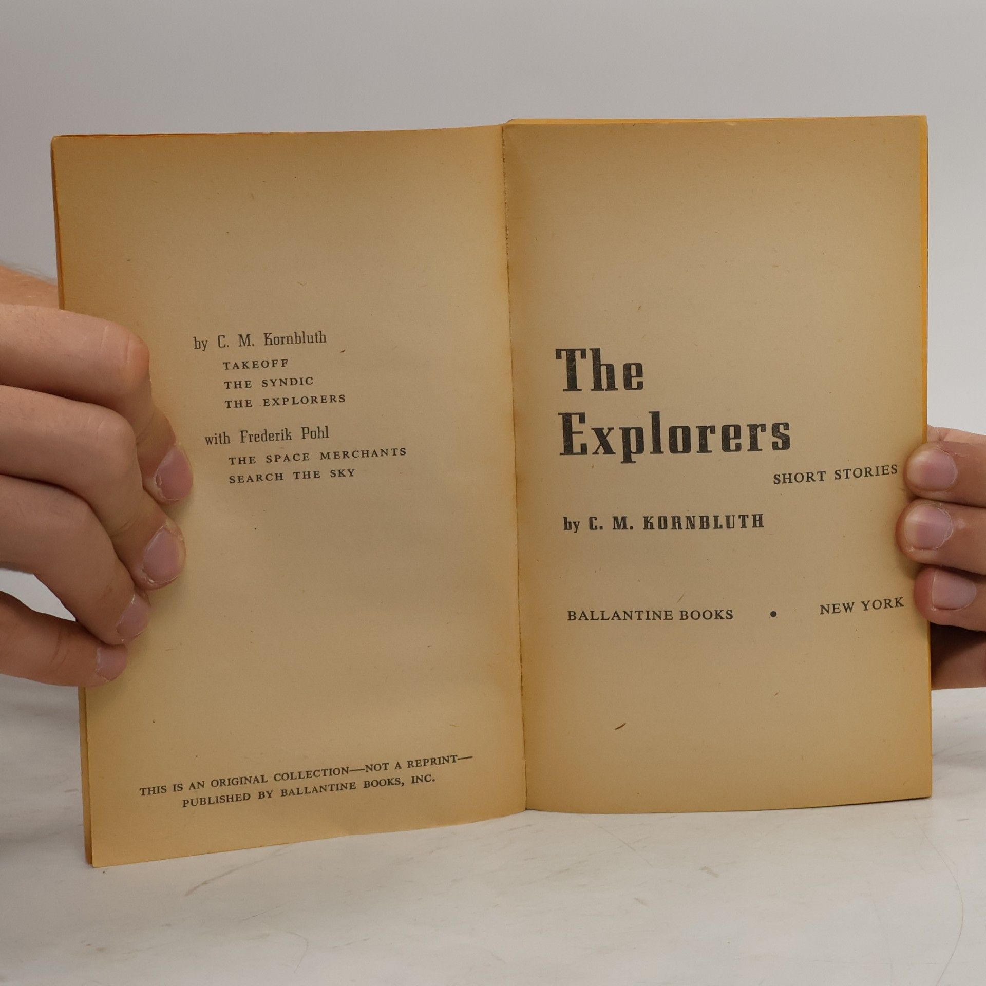 C. M. Kornbluth The Explorers