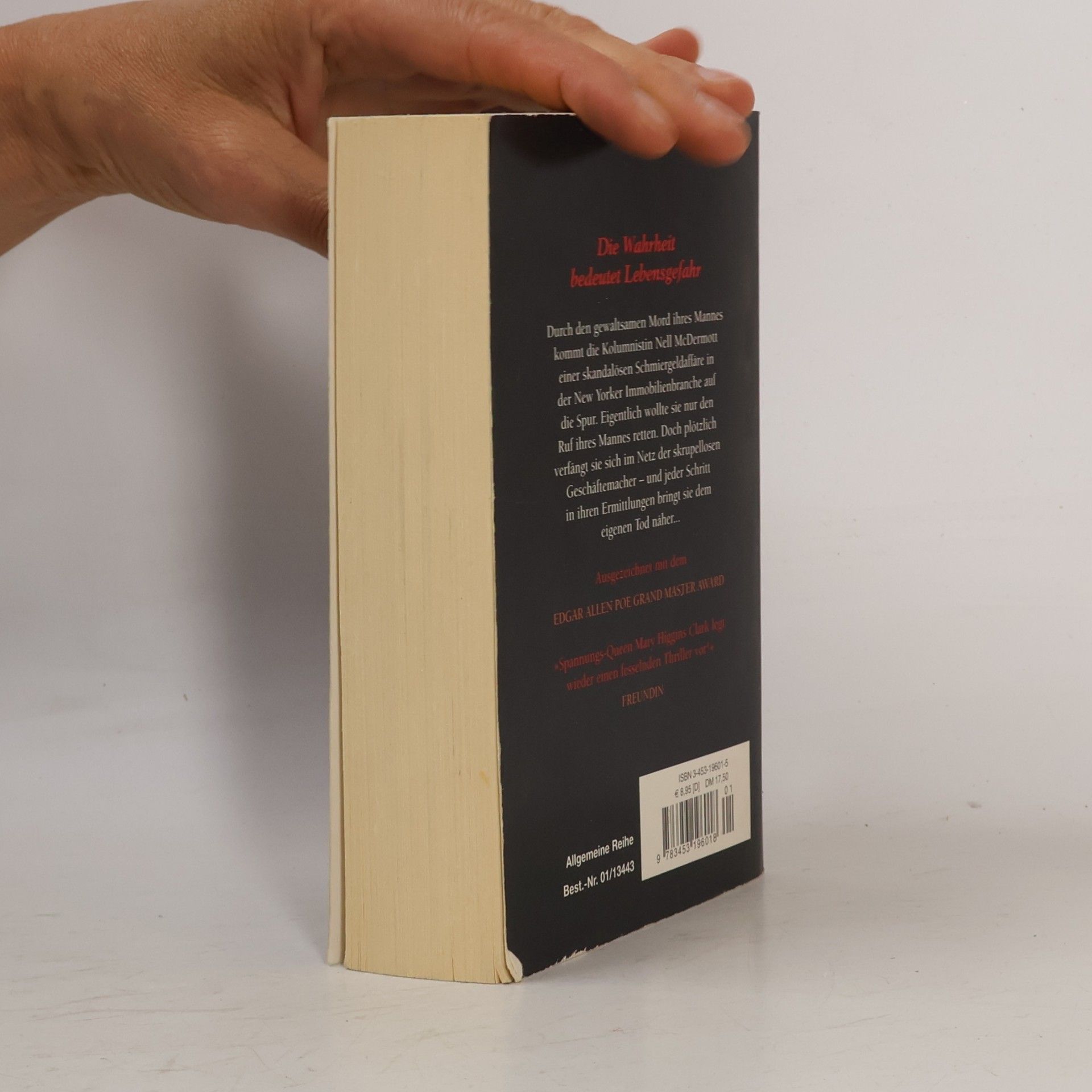 Mary Higgins Clark Vergiss die Toten nicht