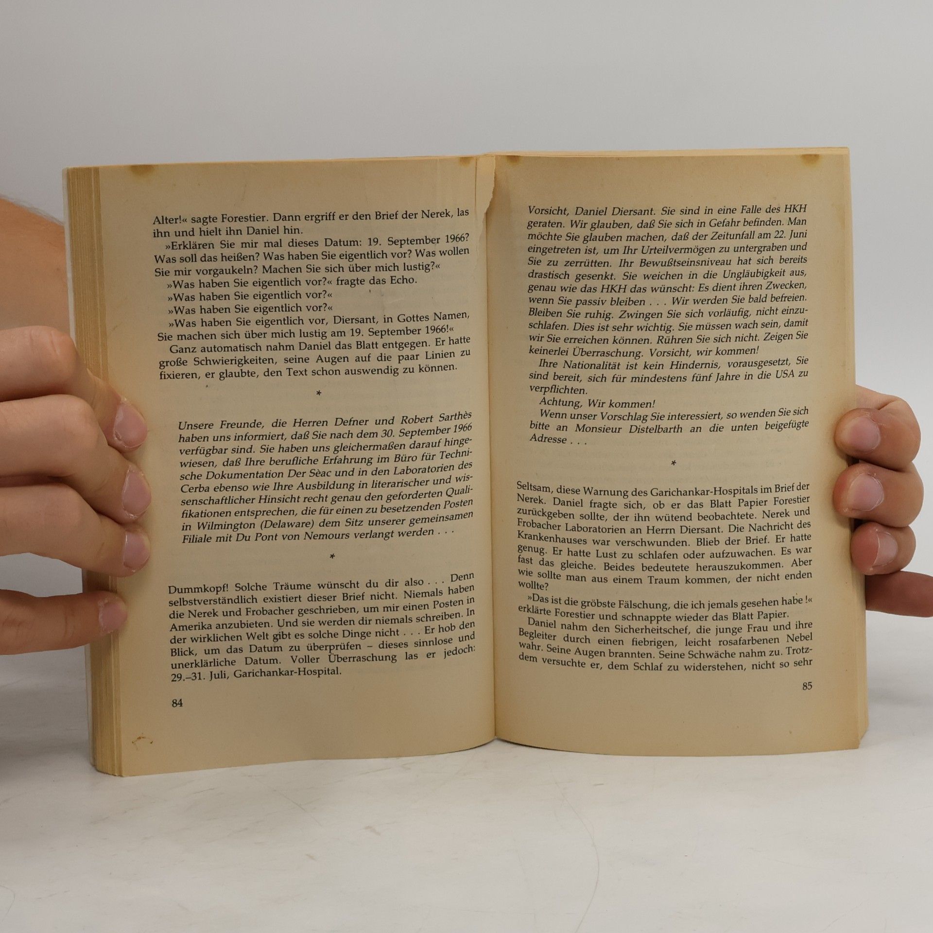 Michel Jeury Robert Holzachs chronolytische Reisen. Science Fiction Special