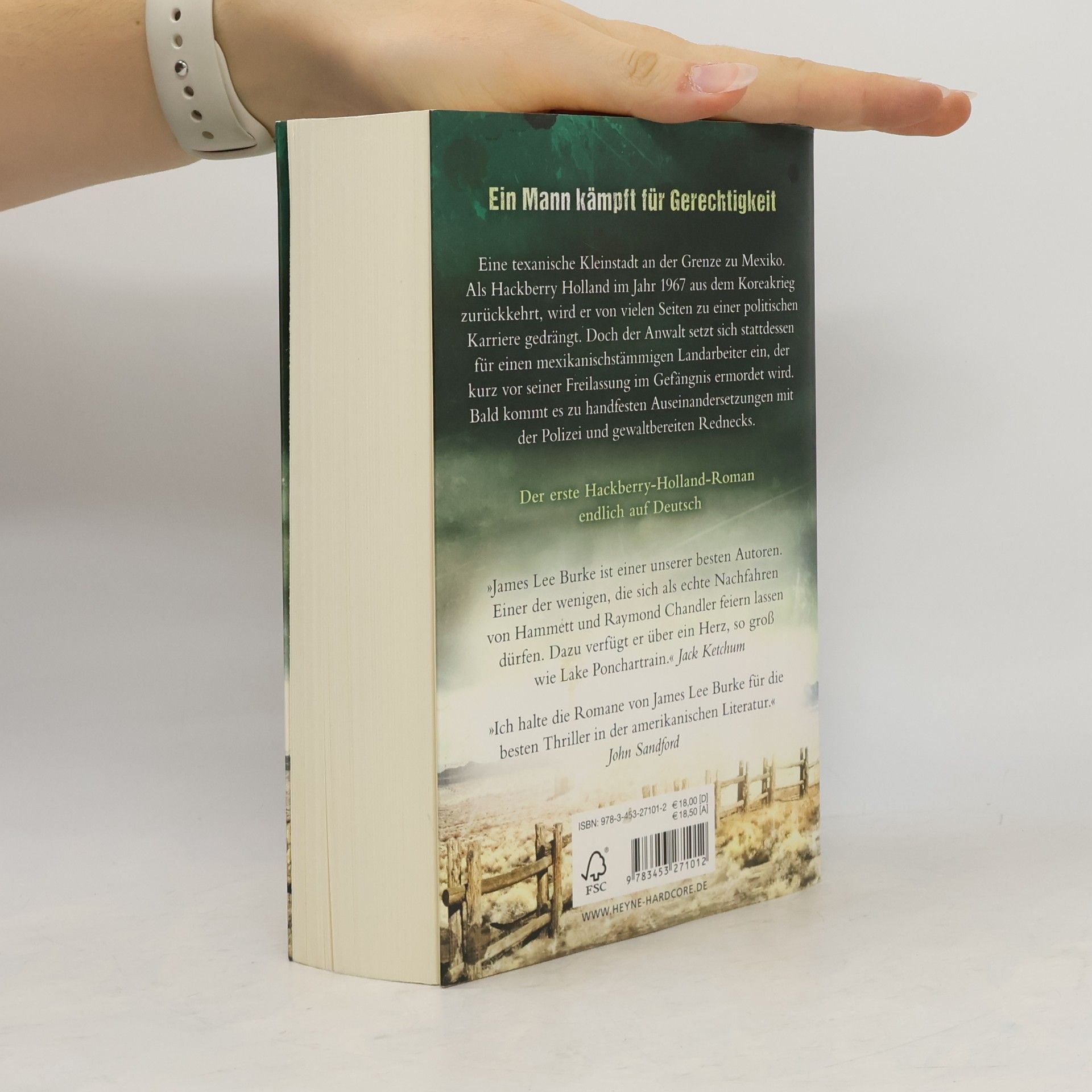James Lee Burke Zeit der Ernte