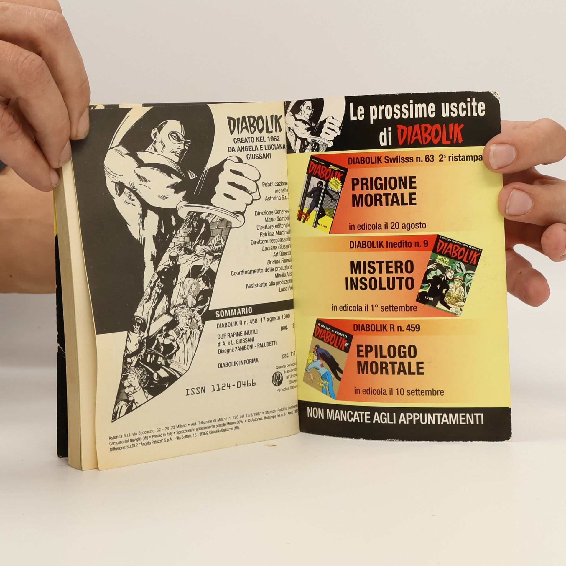 Various authors Diabolik 458