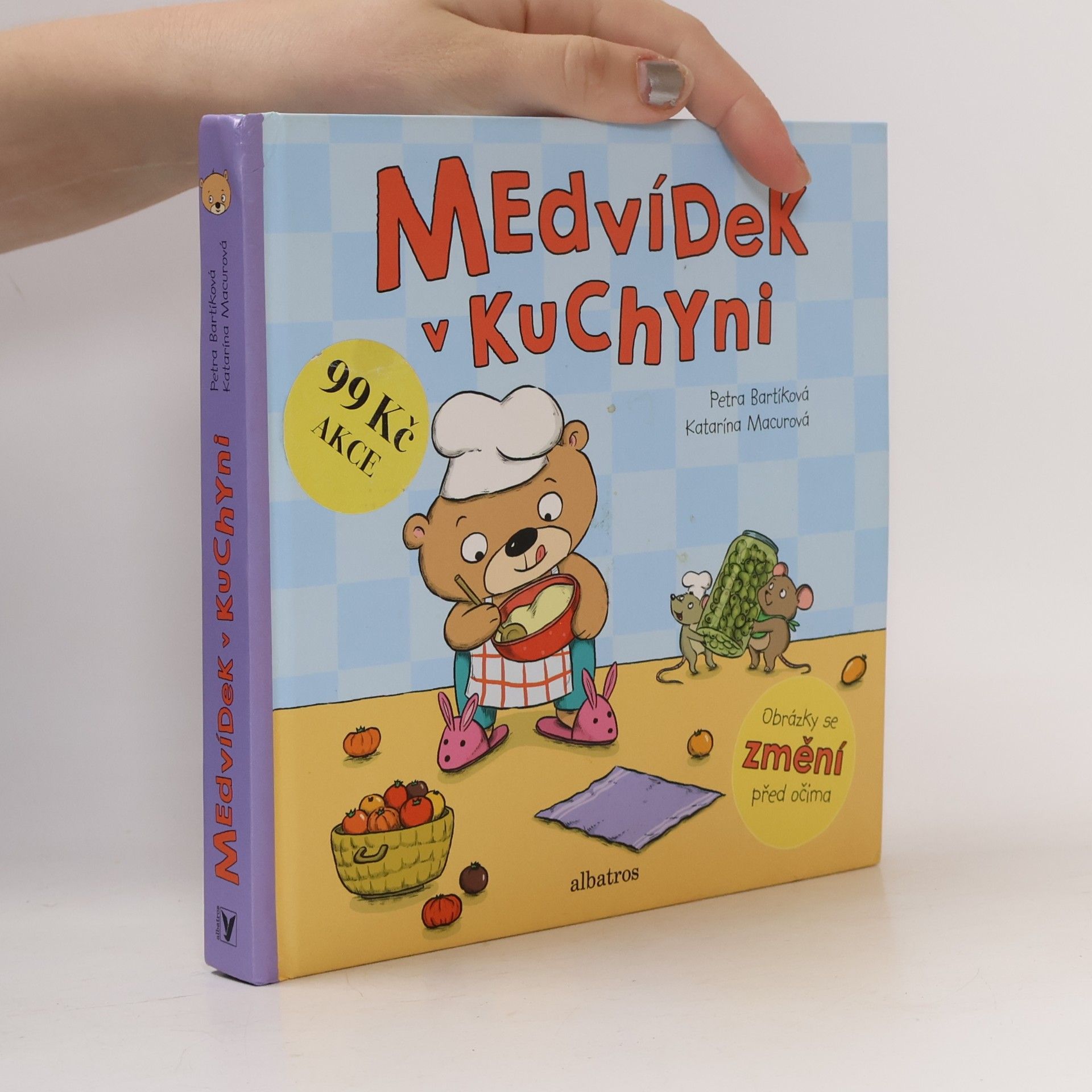 Petra Bartíková Medvídek v kuchyni
