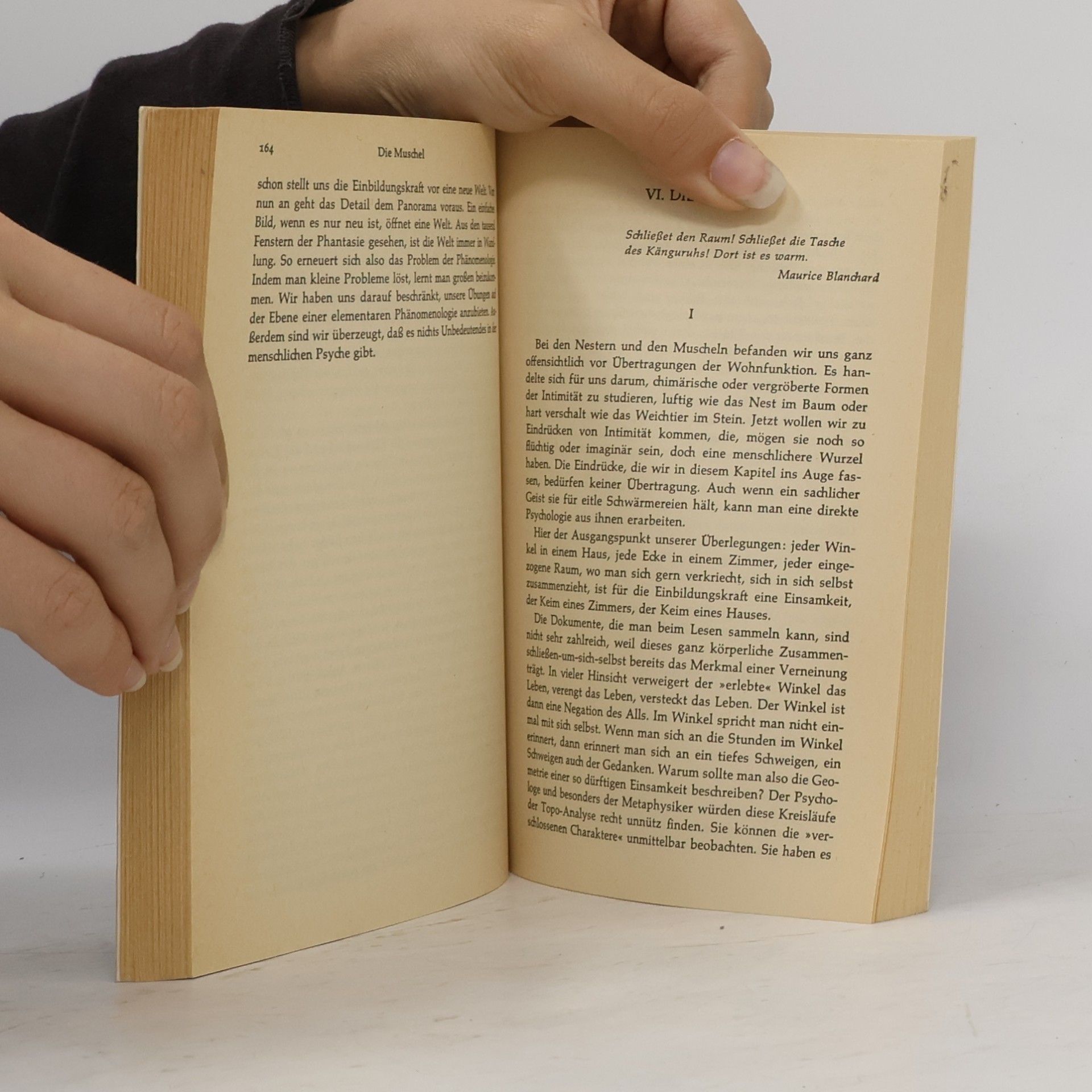Gaston Bachelard Poetik des Raumes