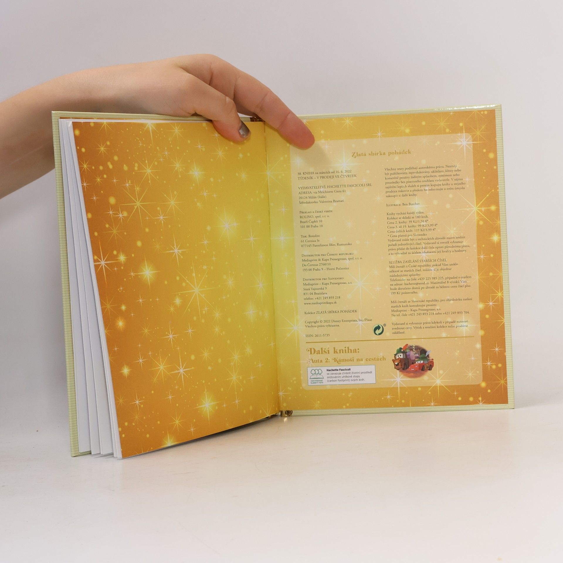 Various authors Zlatá sbírka pohádek 38. Toy Story 2. Příběh hraček