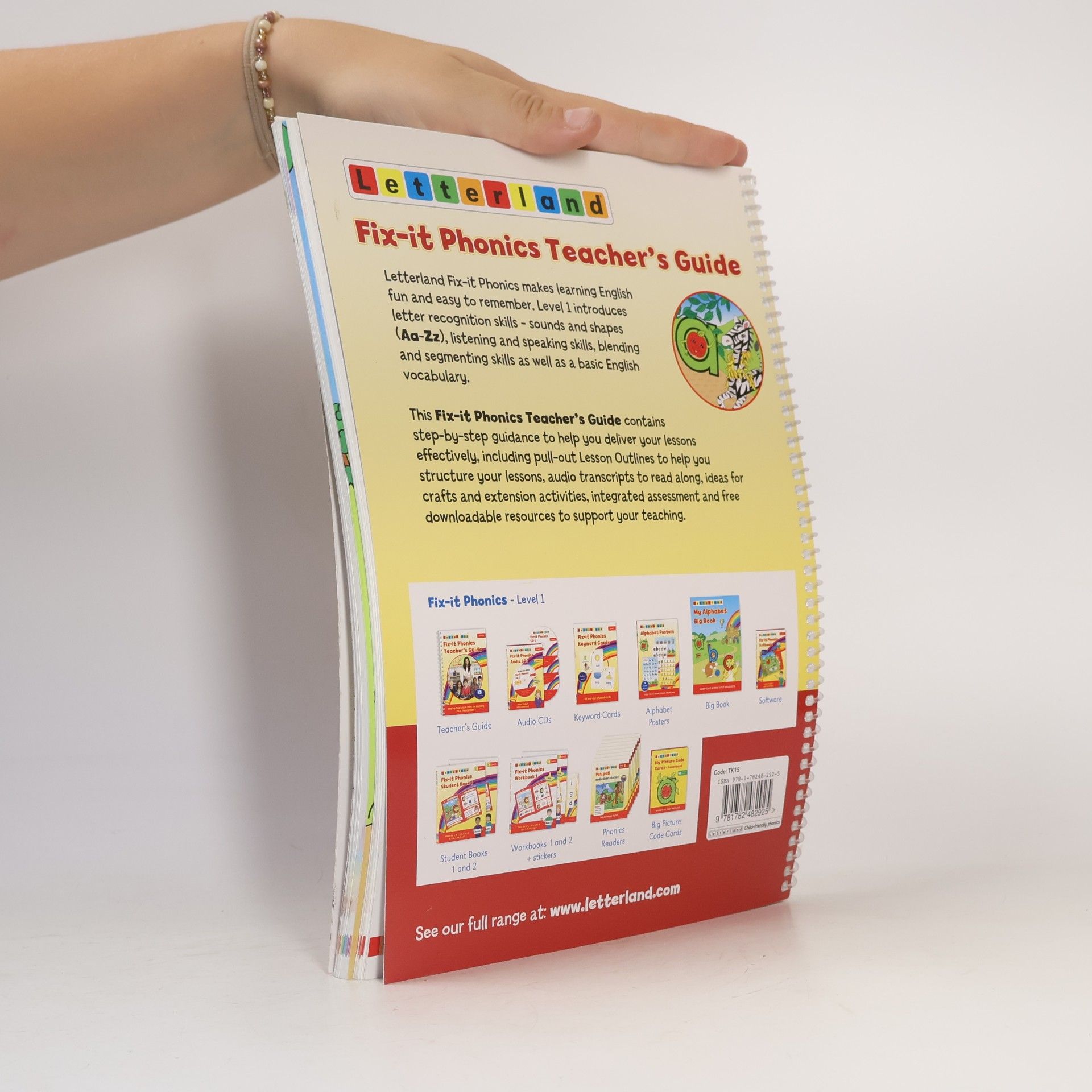 Lisa Holt Letterland: Fix-It Phonics - Level 1 - Teacher's Guide