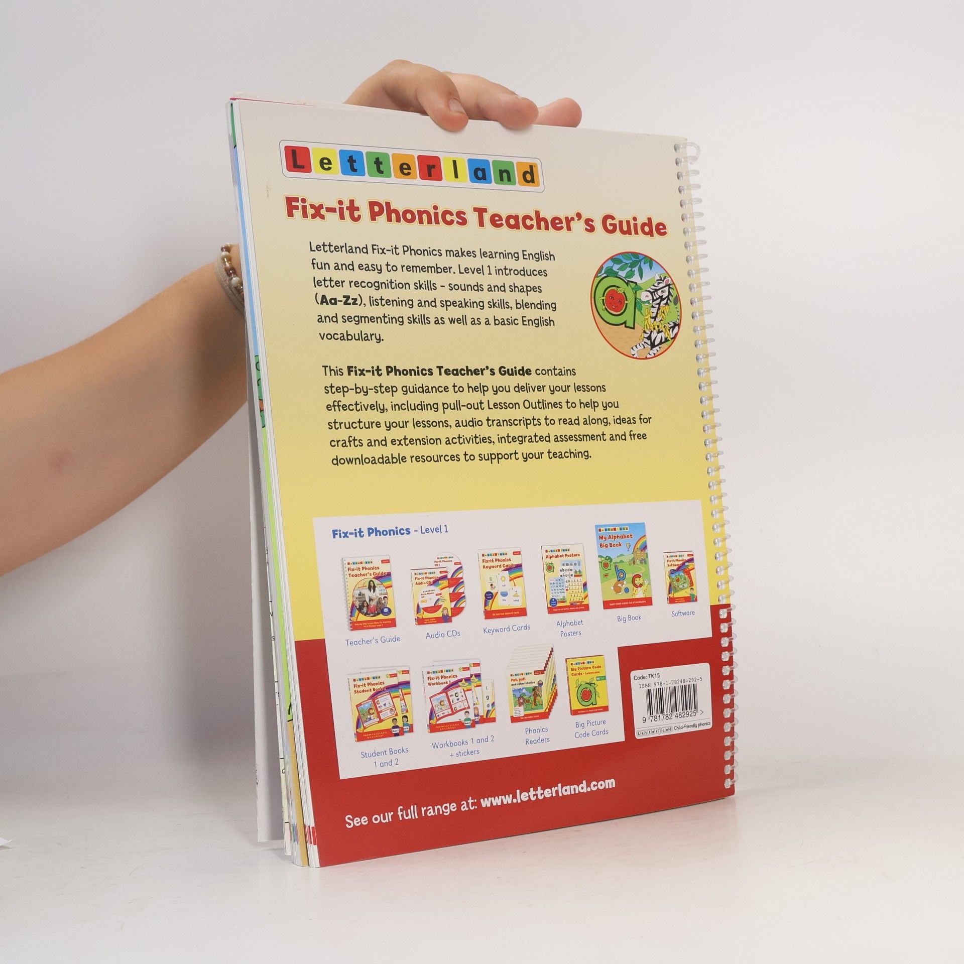 Lisa Holt Letterland: Fix-It Phonics - Level 1 - Teacher's Guide