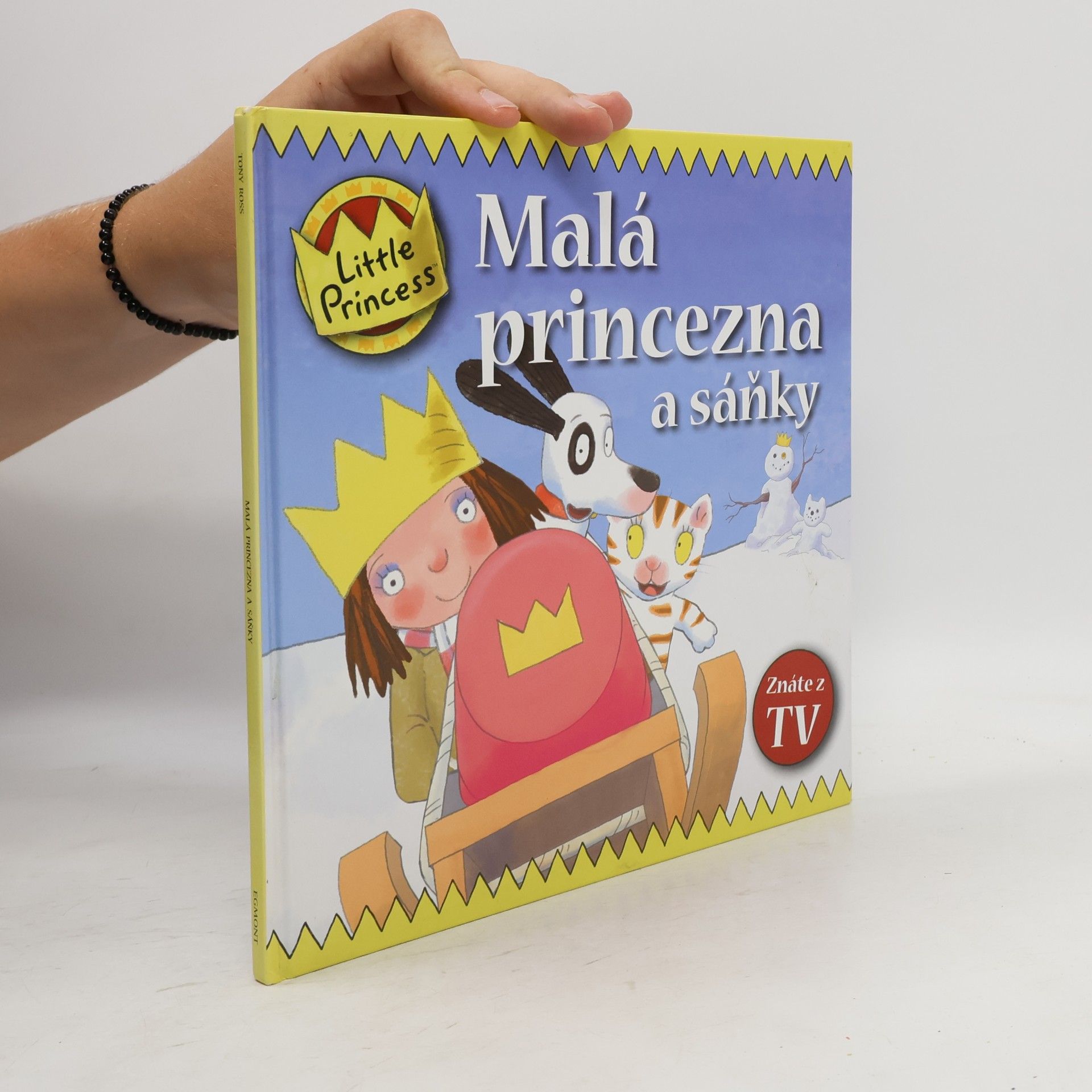 Tony Ross Malá princezna a sáňky