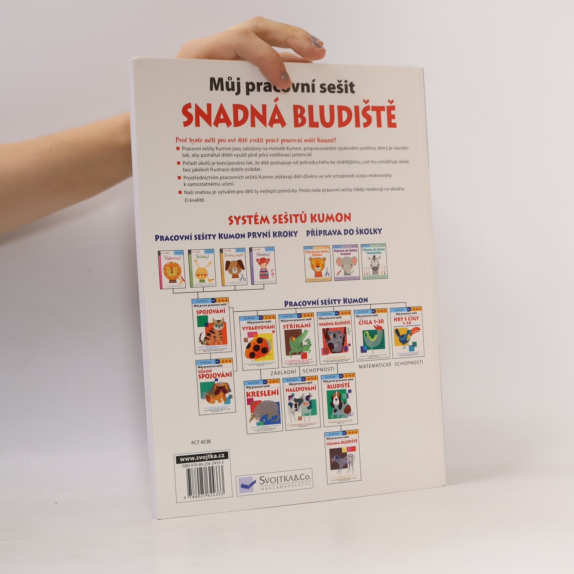 Vlasta Benešová Můj pracovní sešit. Snadná bludiště
