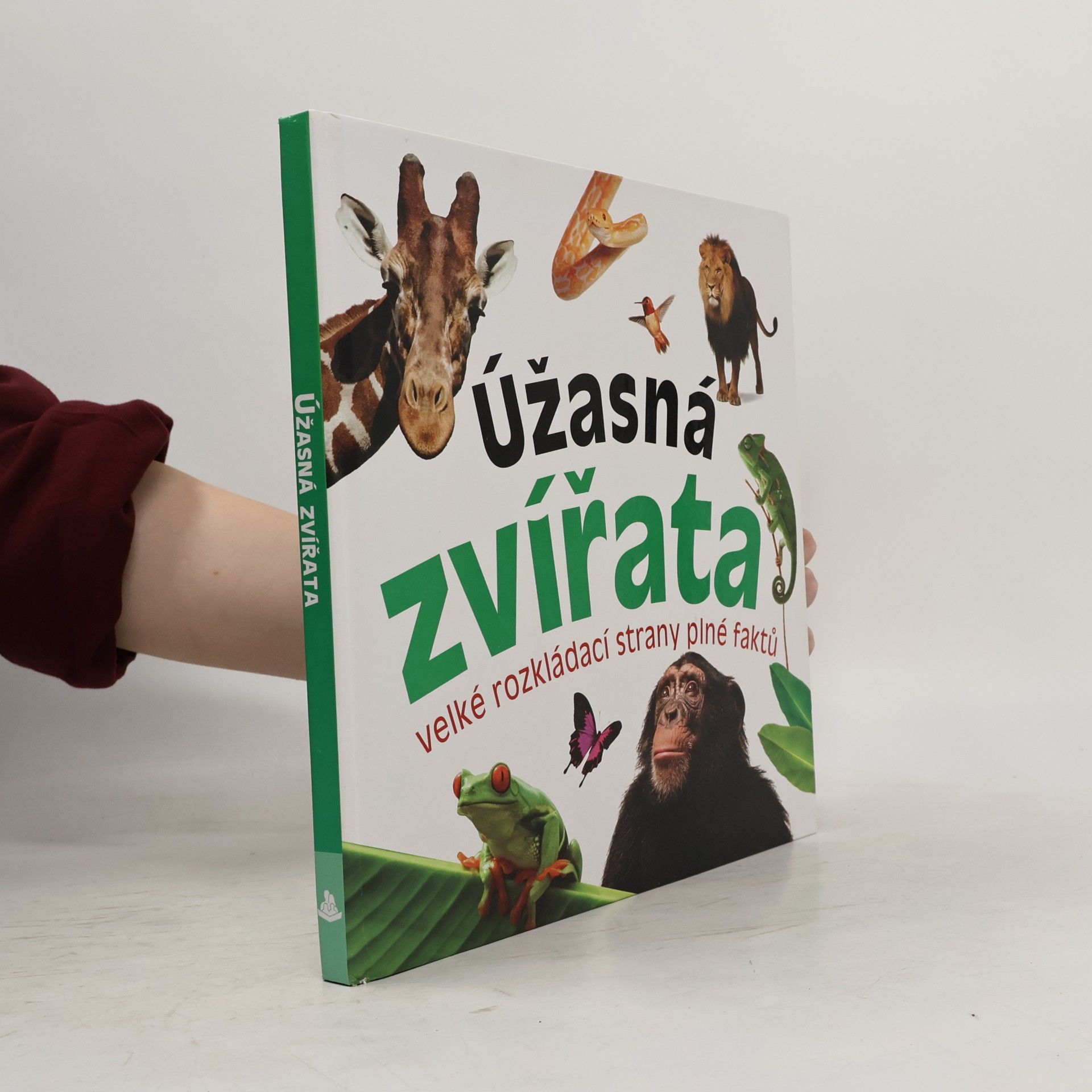 Kolektiv autorů Úžasná zvířata - velké rozkládací strany plné faktů