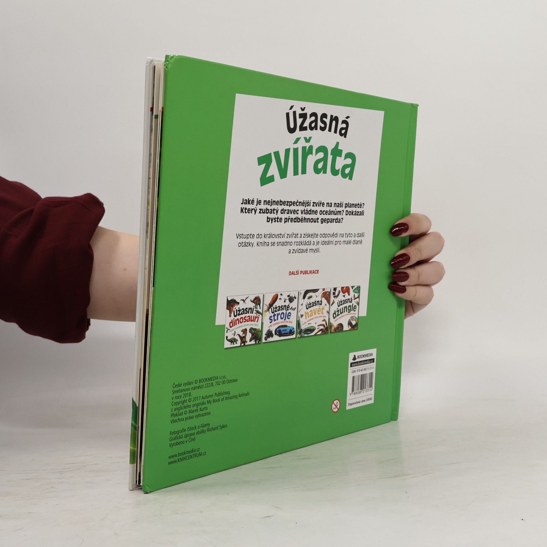 Kolektív autorov Úžasná zvířata - velké rozkládací strany plné faktů