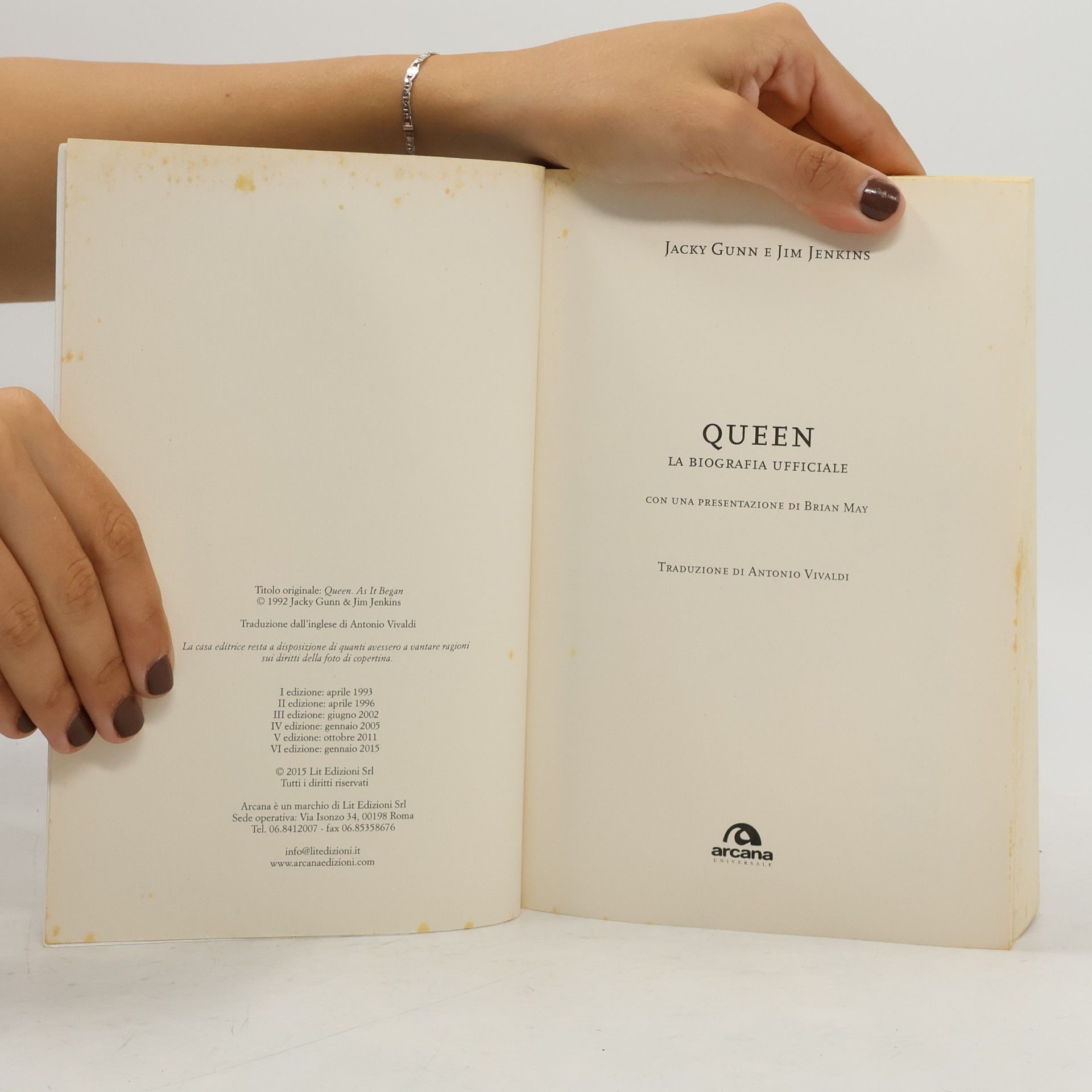 Jacky Gunn Universale: Queen. La biografia ufficiale