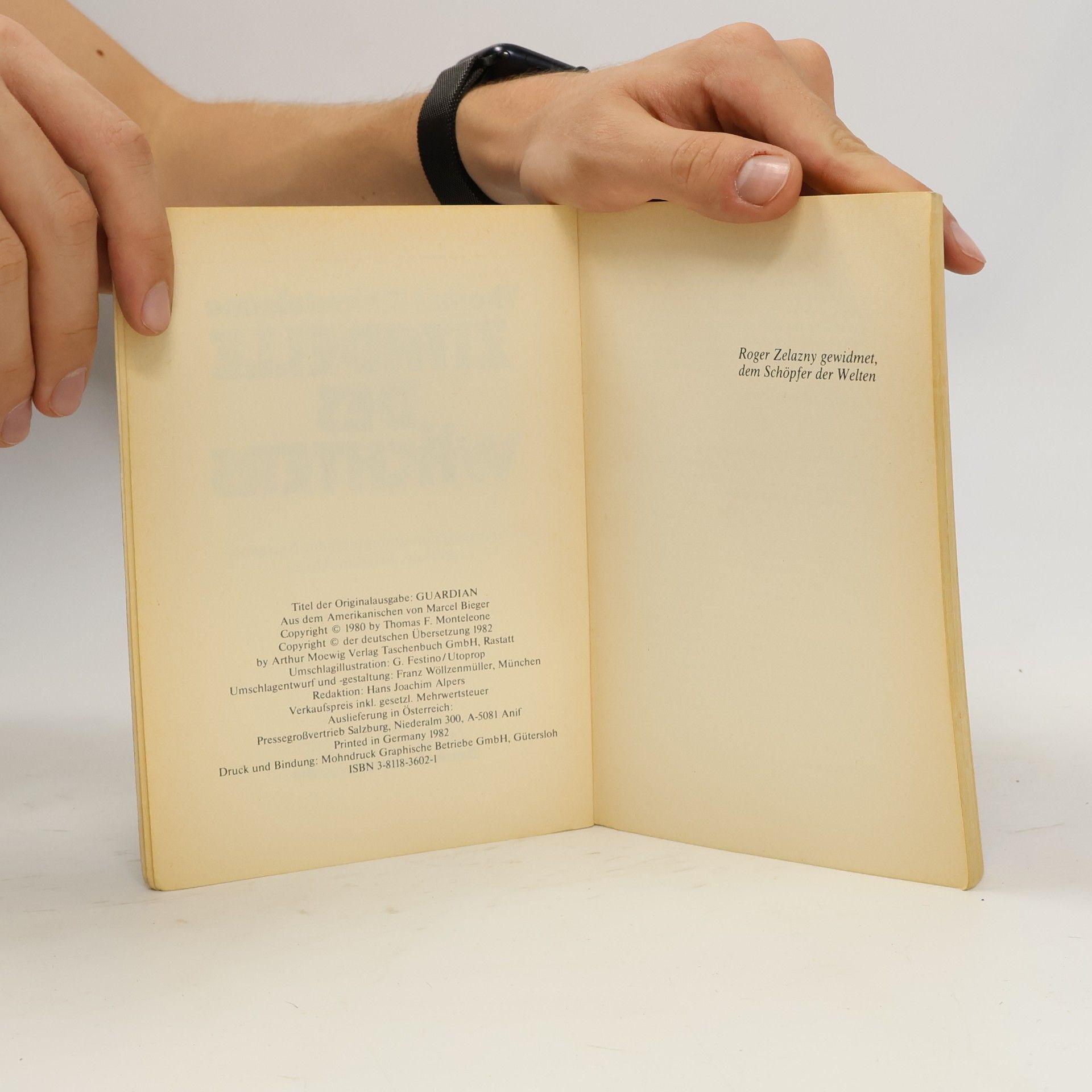 Thomas F. Monteleone Zitadelle des Wächters. Science Fiction