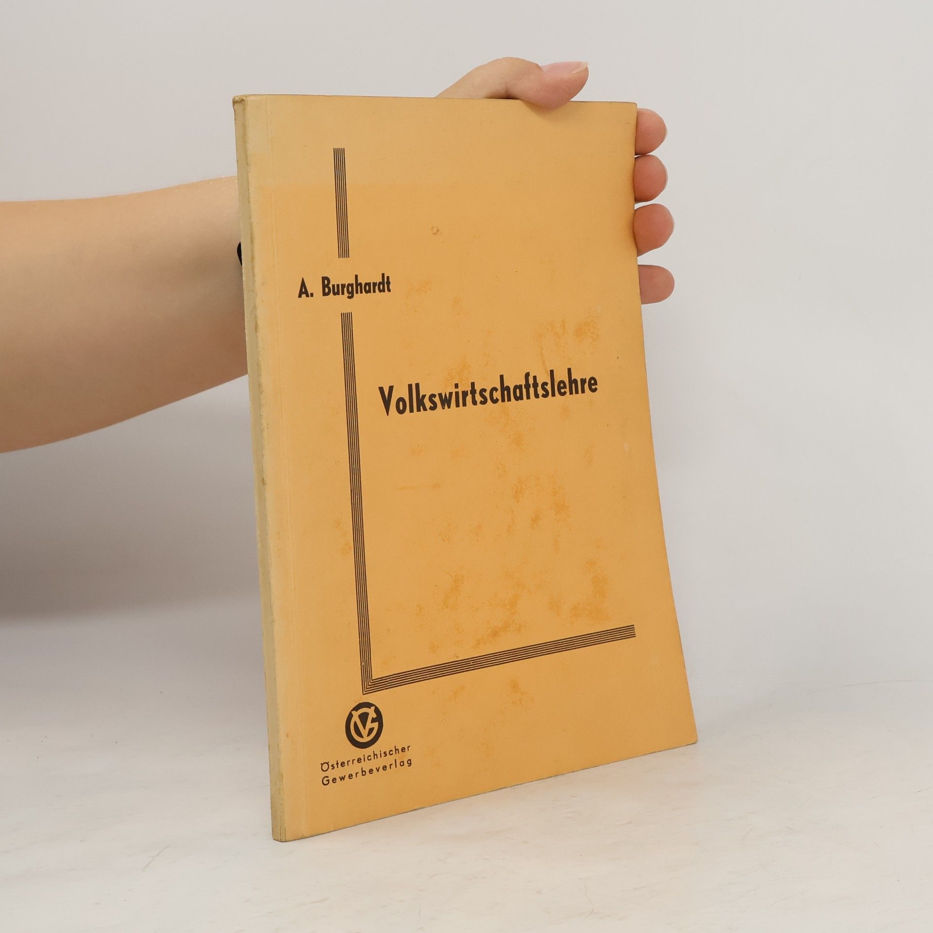 A. Burghardt Volkswirtschaftslehre