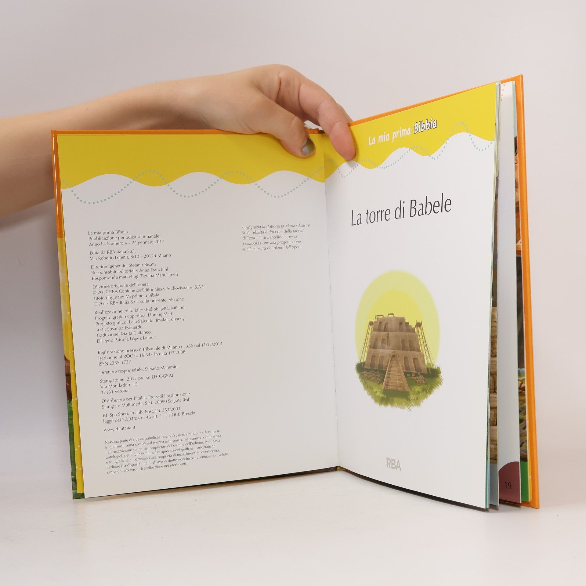 Autorenkollektiv La mia prima Bibbia