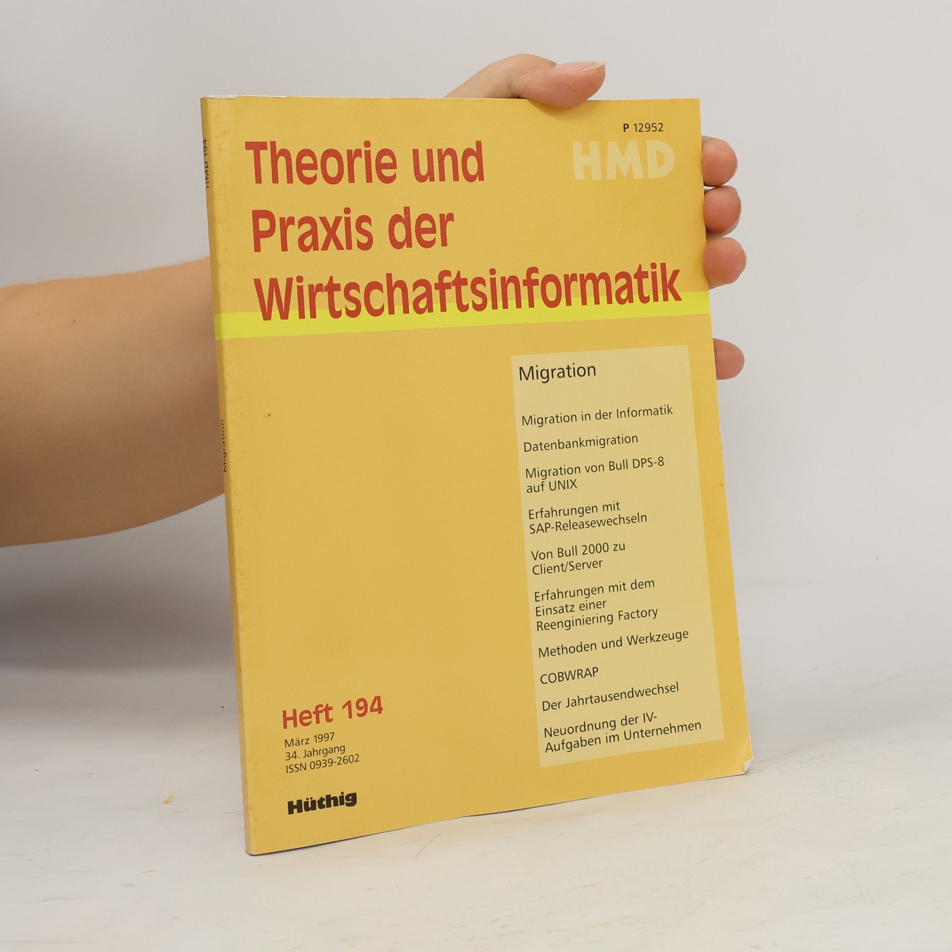 Autorenkollektiv Theorie und Praxis der Wirtschaftsinformatik 194