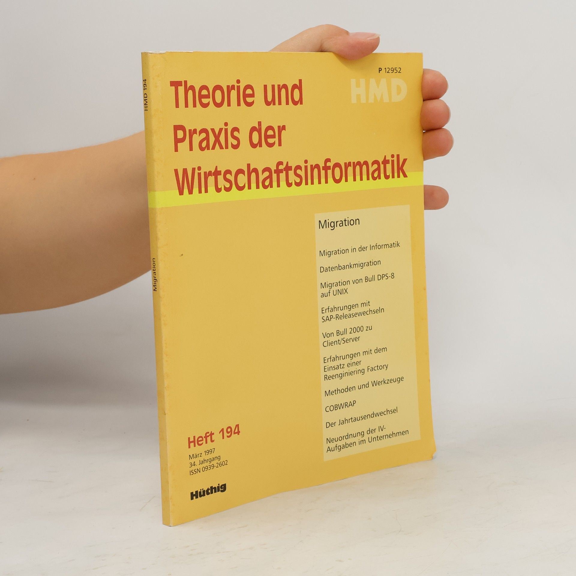 Autorenkollektiv Theorie und Praxis der Wirtschaftsinformatik 194