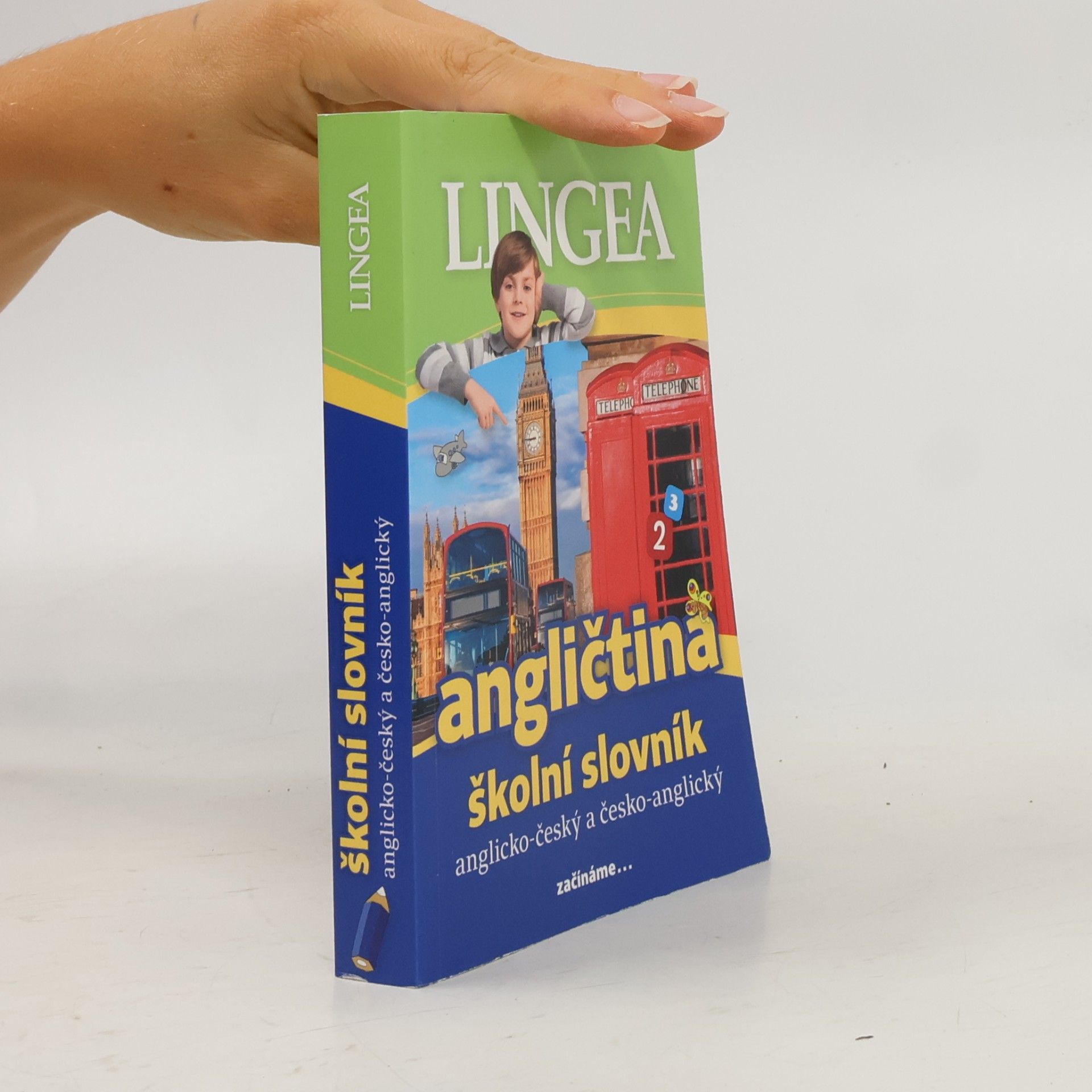 Lingea Školní slovník anglicko-český, česko-anglický
