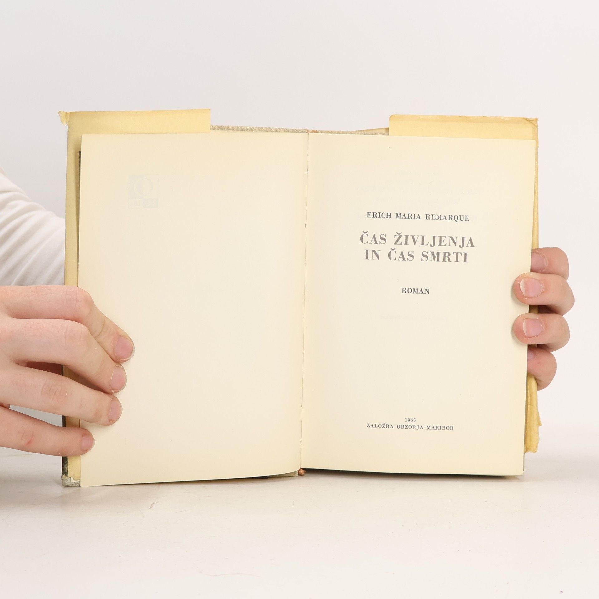 Erich Maria Remarque Čas življenja in čas smrti