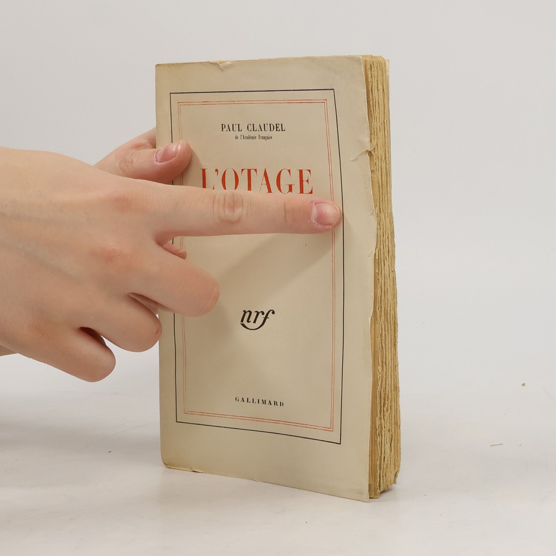 Paul Claudel L'Otage