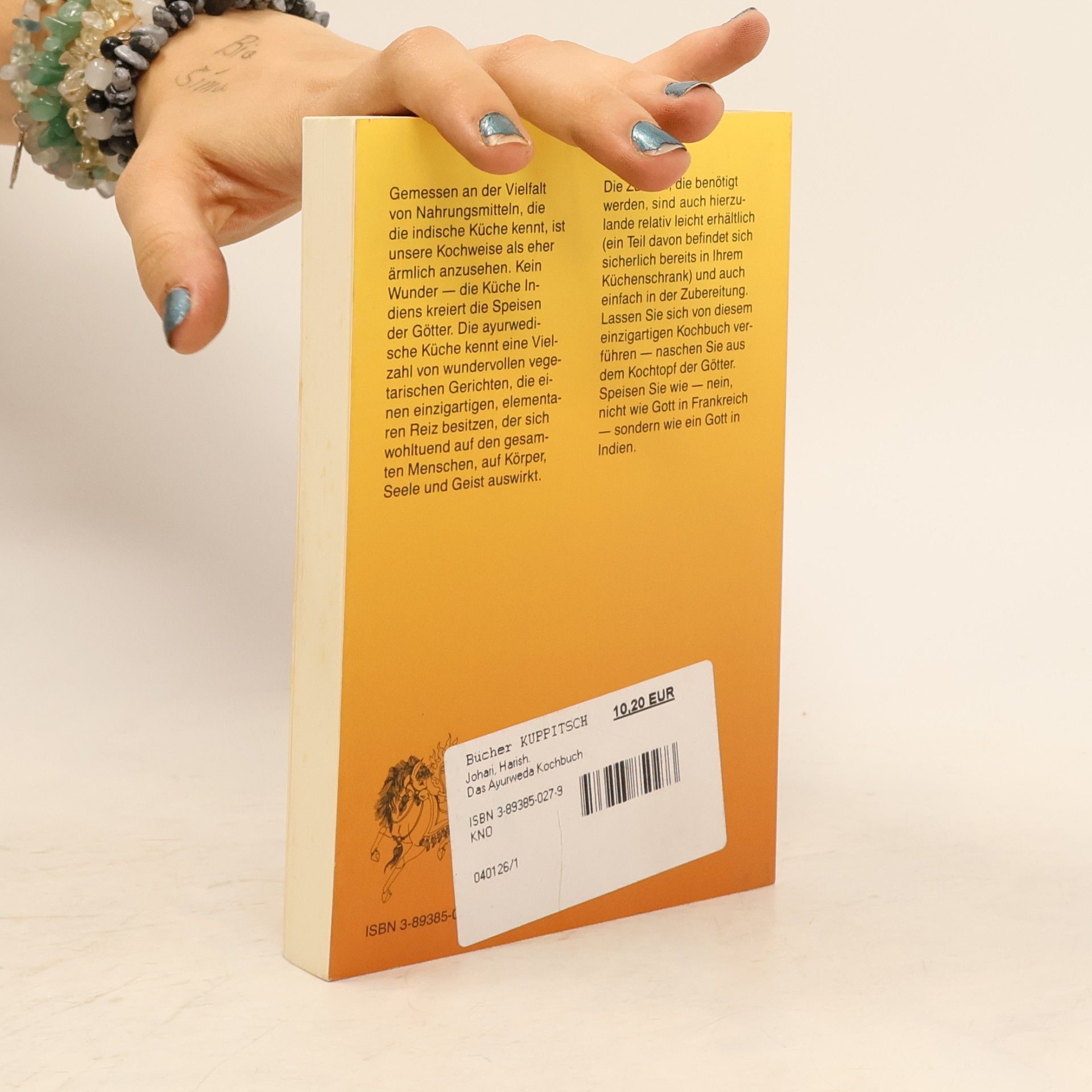 Harish Johari Das ayurweda Kochbuch
