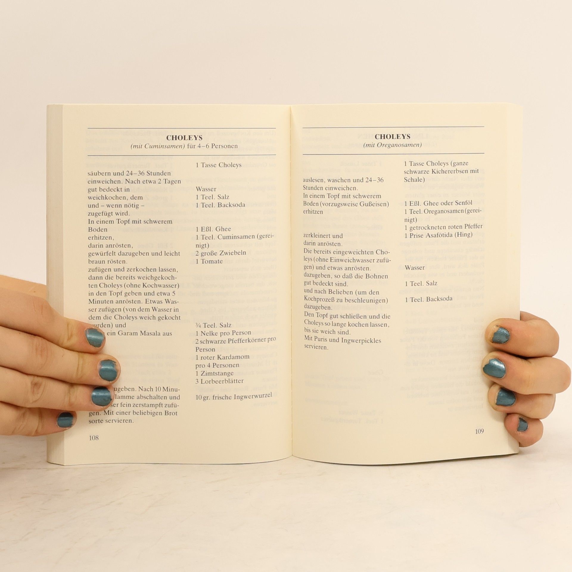 Harish Johari Das ayurweda Kochbuch