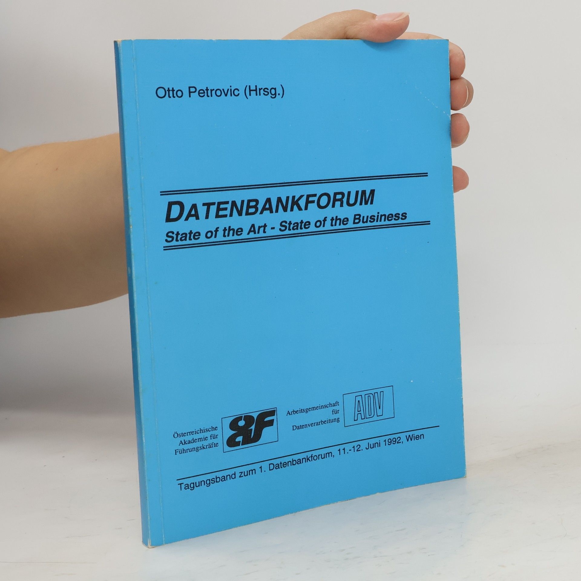 Otto Petrovic Datenbankforum