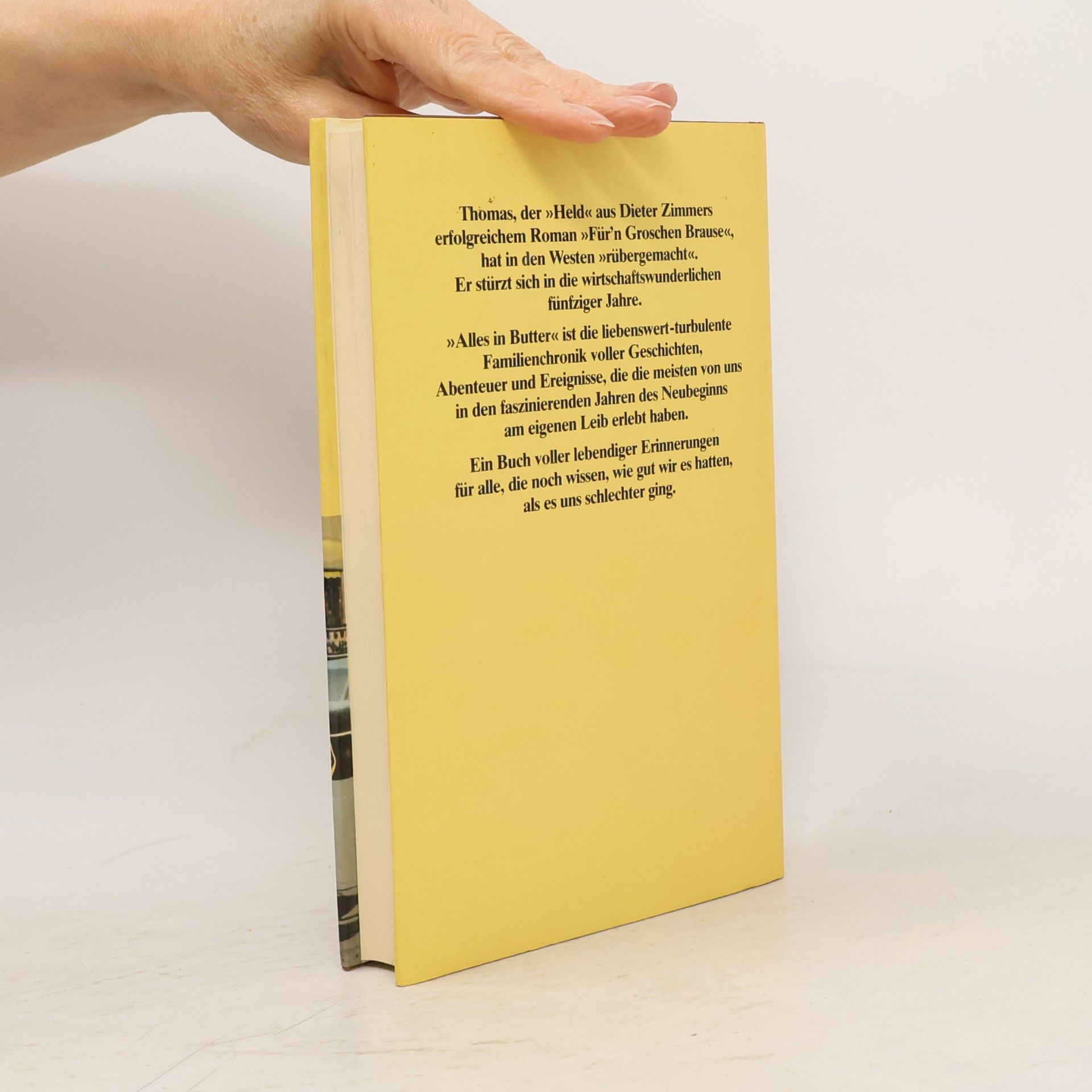Dieter Zimmer Alles in Butter