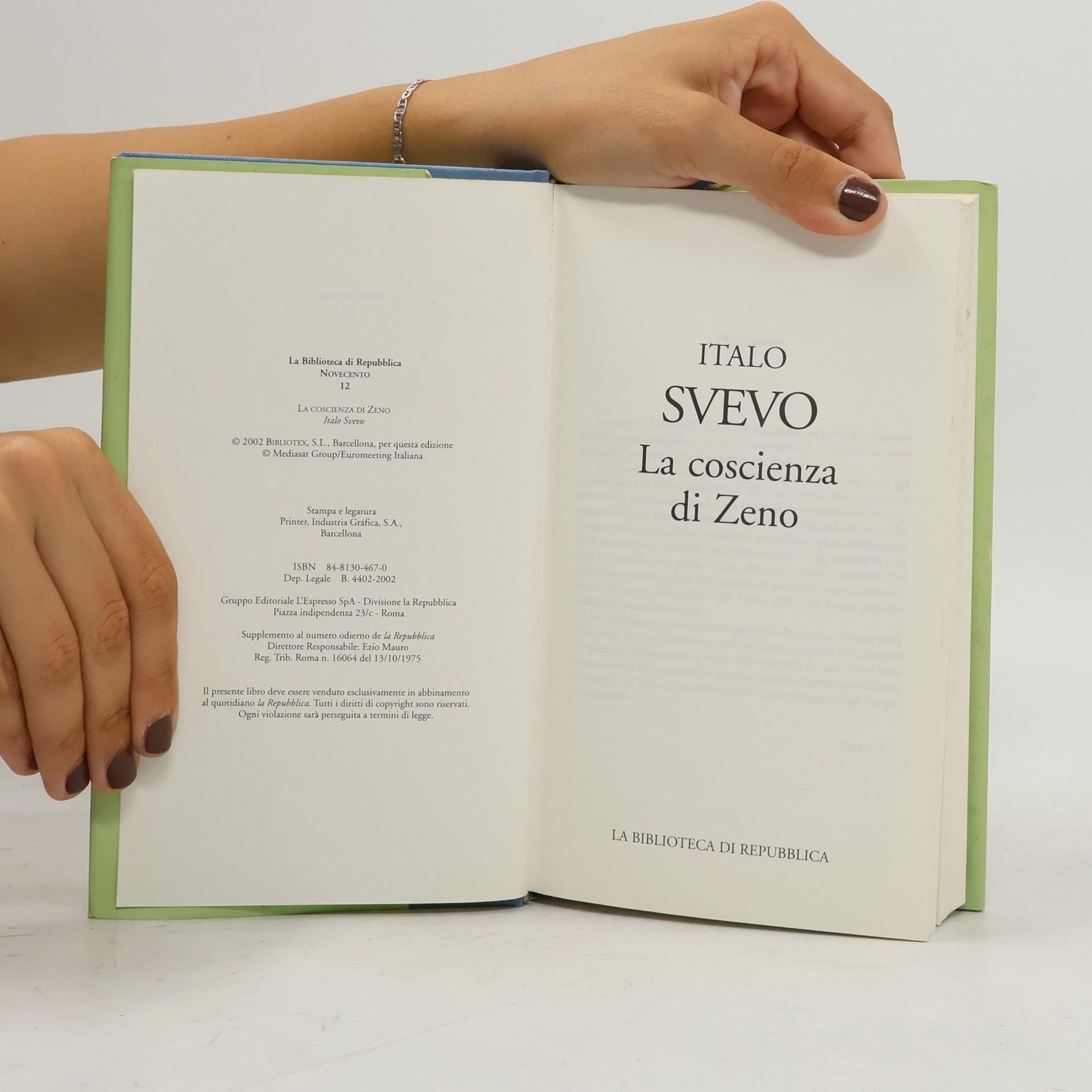 Italo Svevo La coscienza di Zeno