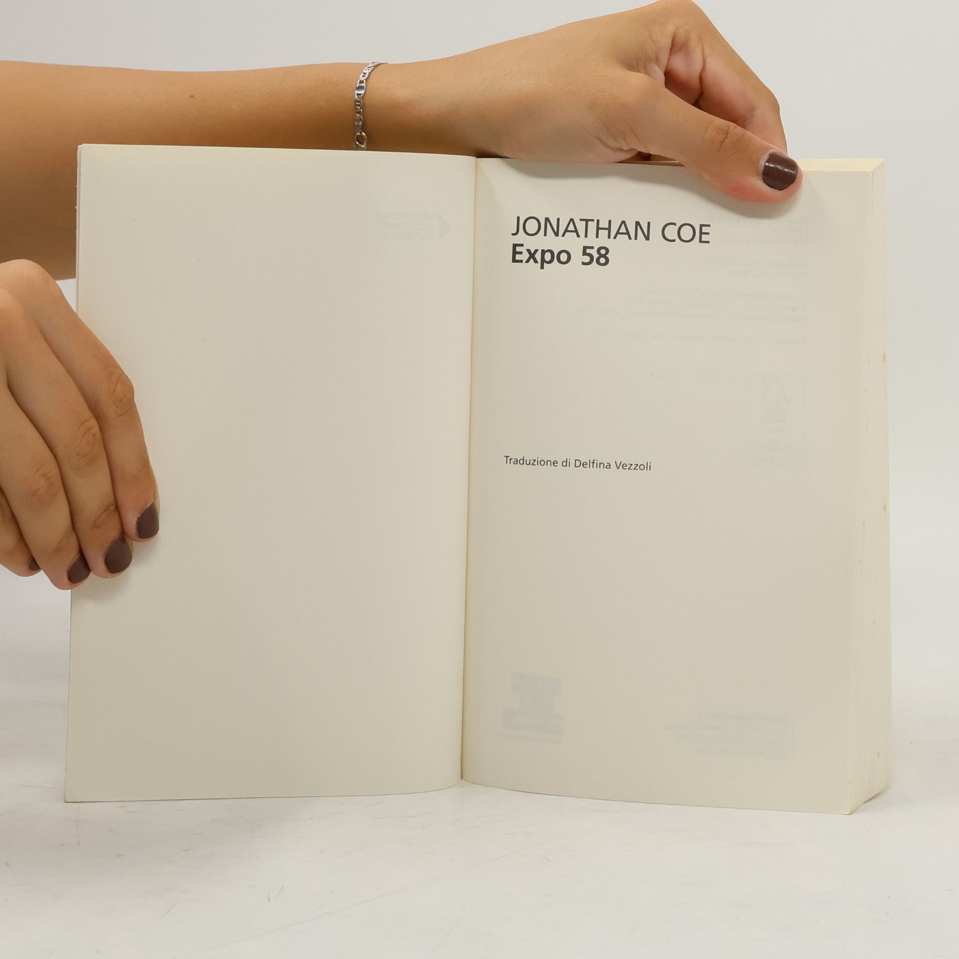 Jonathan Coe Expo 58