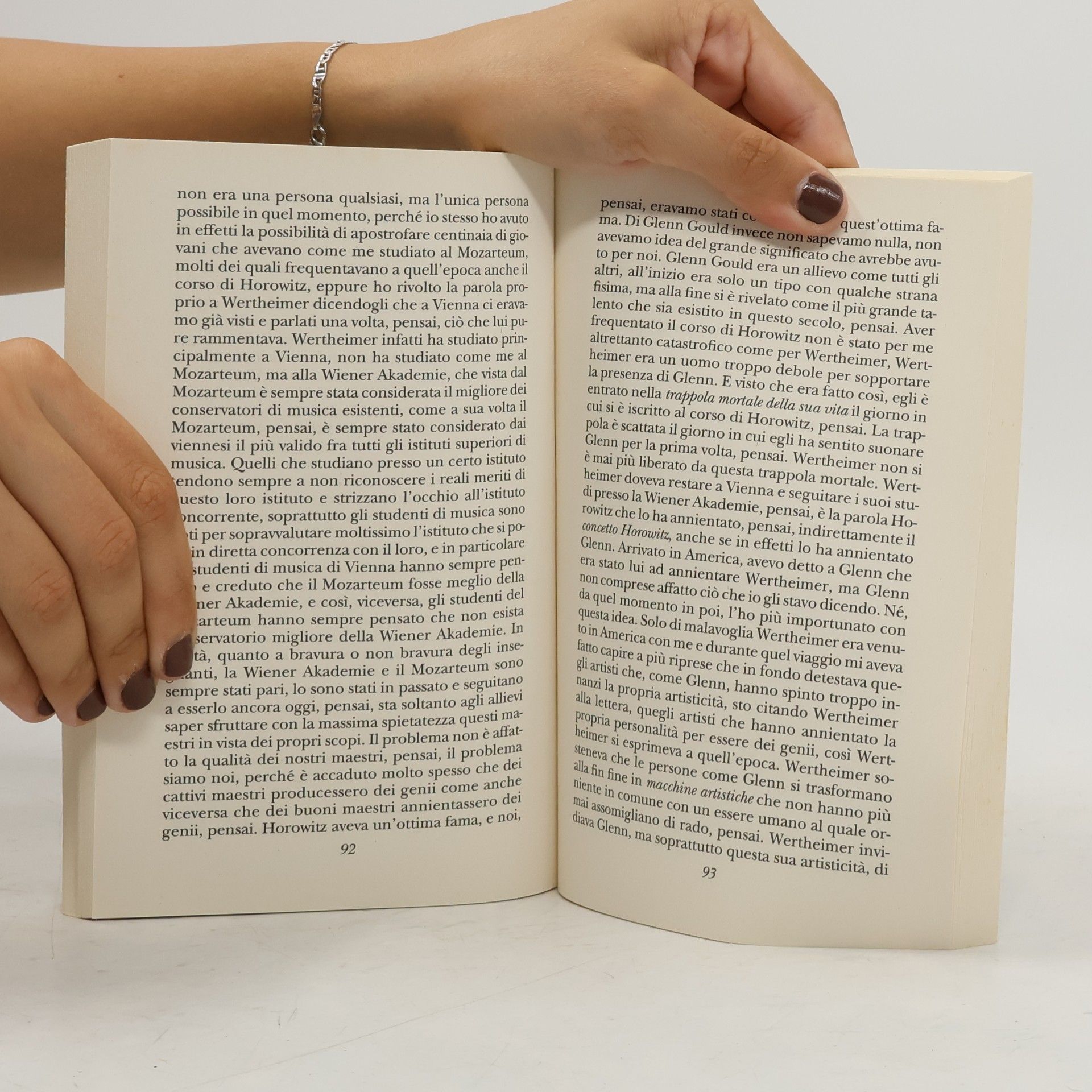Thomas Bernhard Il soccombente