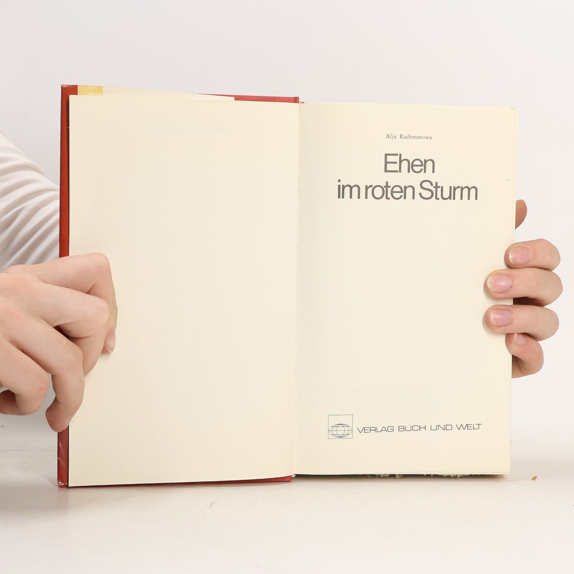 Alja Rachmanova Ehen im roten Sturm