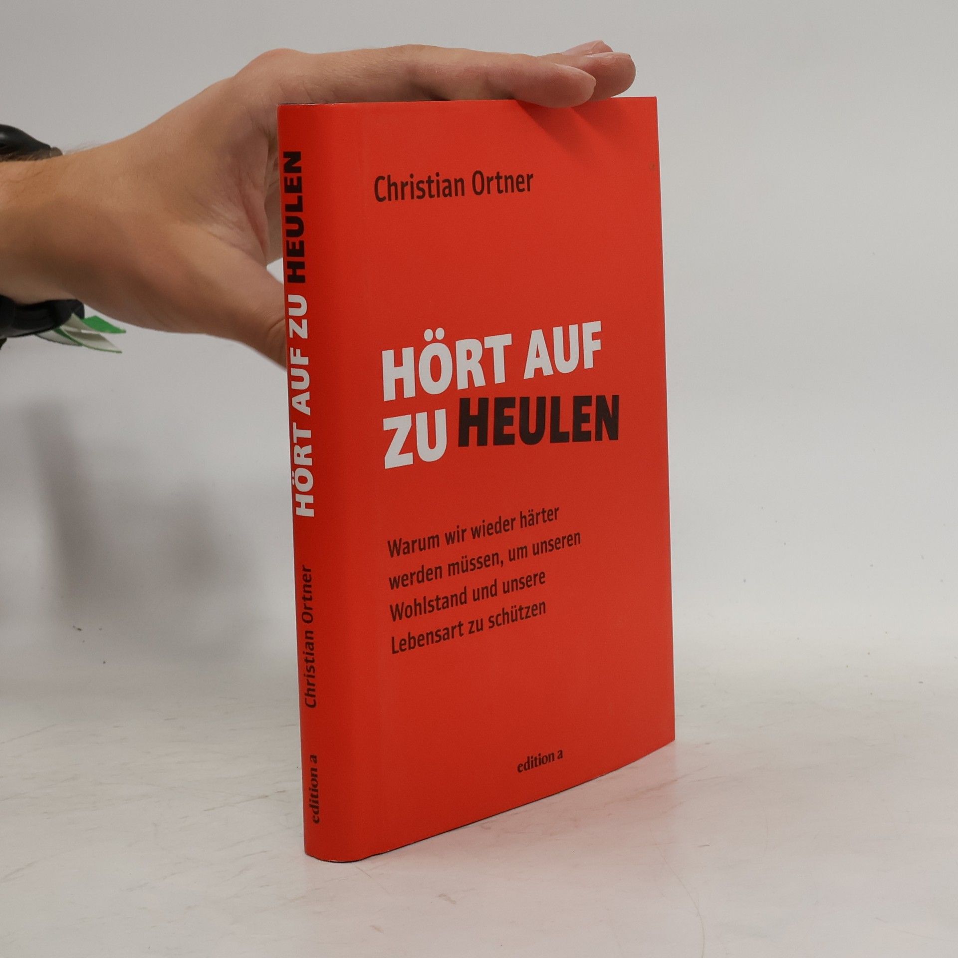 Christian Ortner Hört auf zu heulen