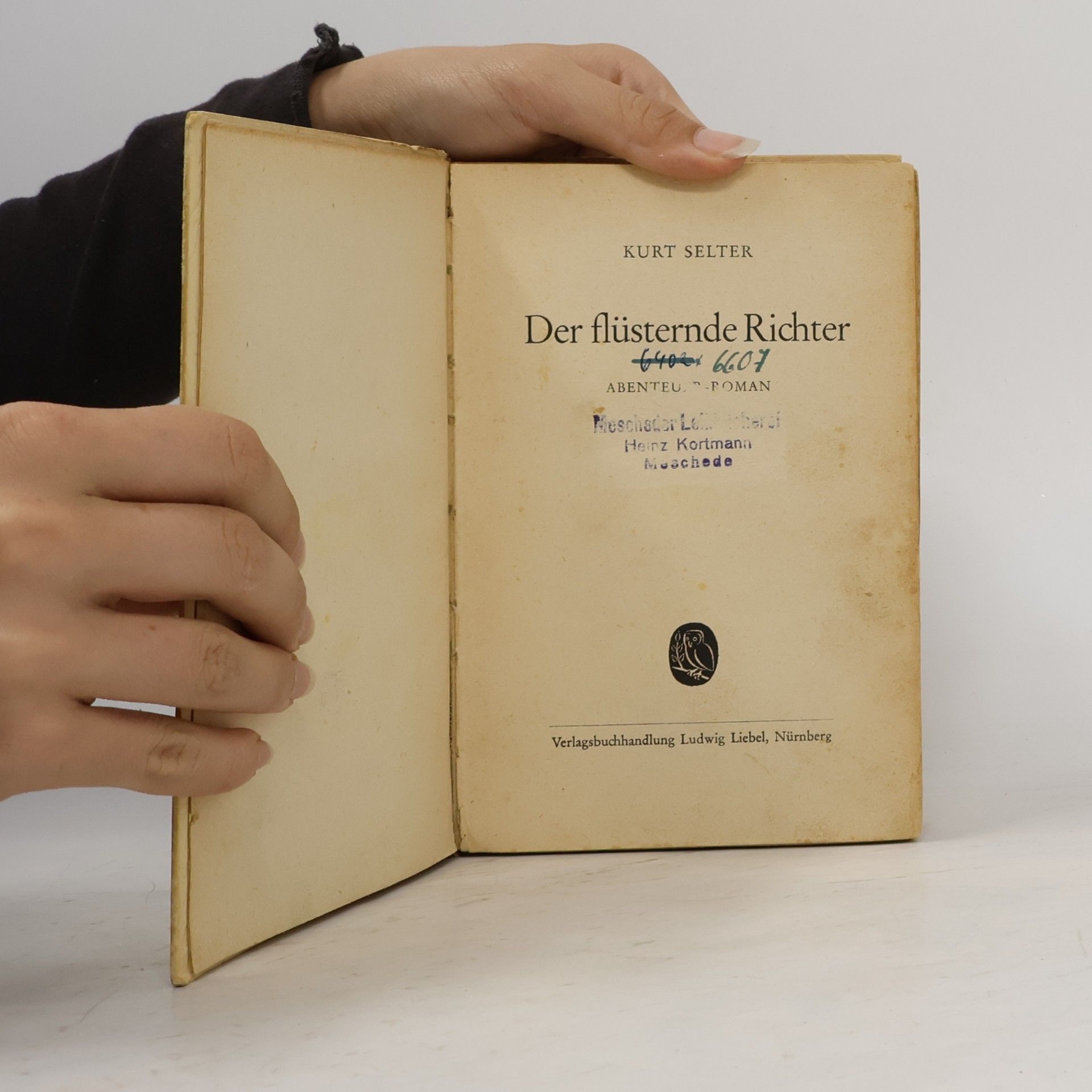 Kurt Selter Der flüsternde Richte