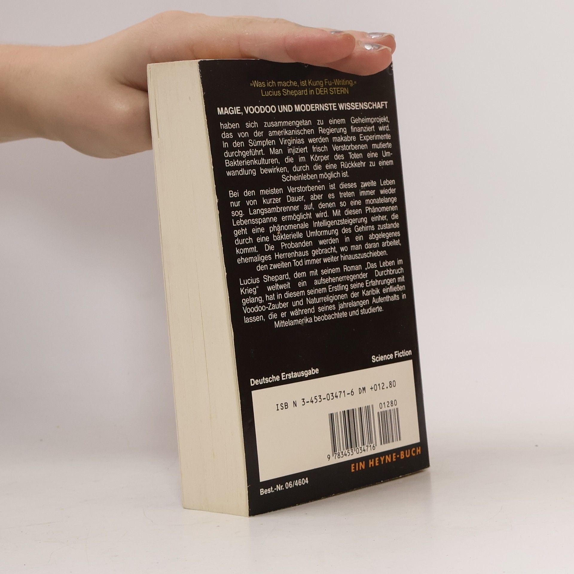 Lucius Shepard Grüne Augen. Roman. Science Fiction