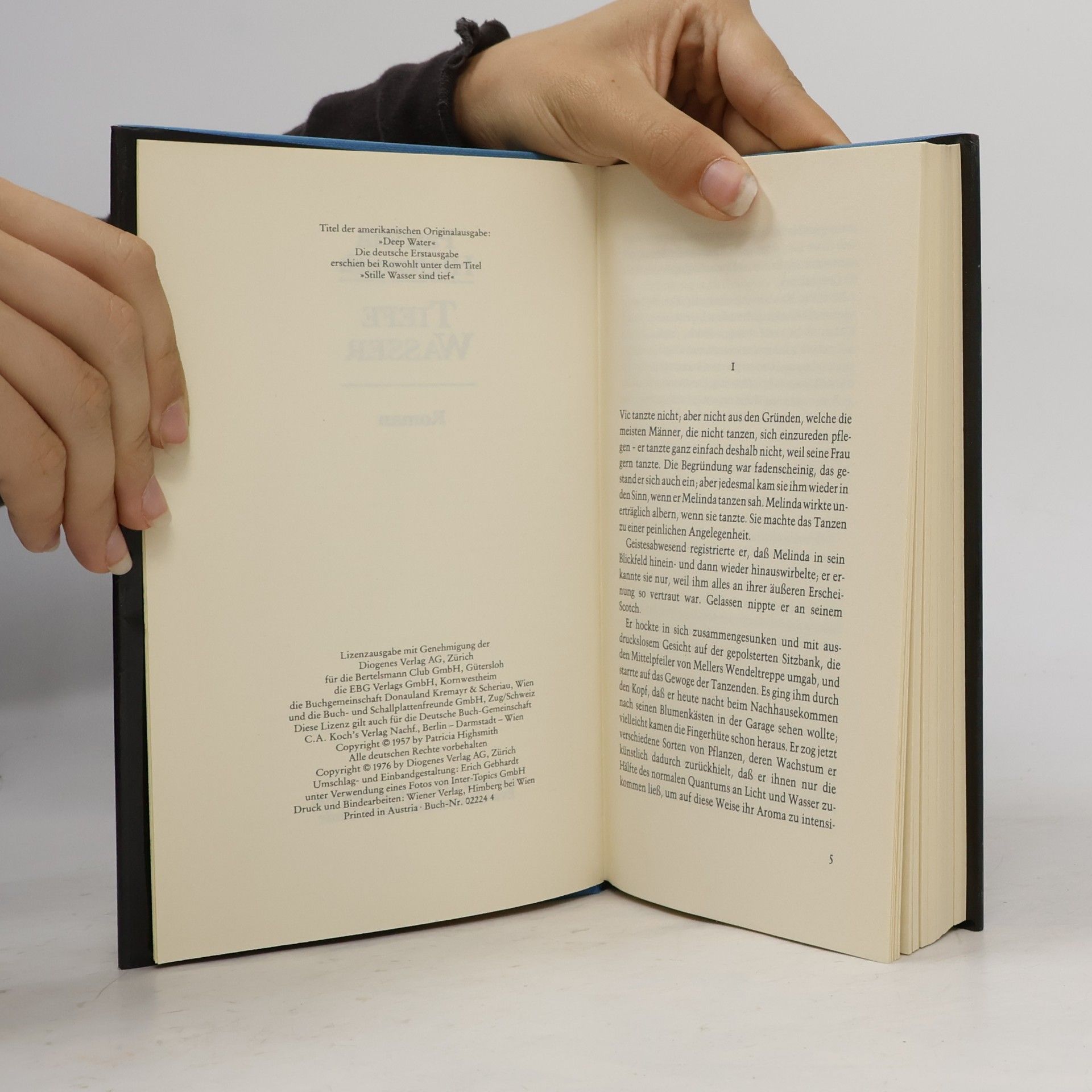 Patricia Highsmith Tiefe Wasser