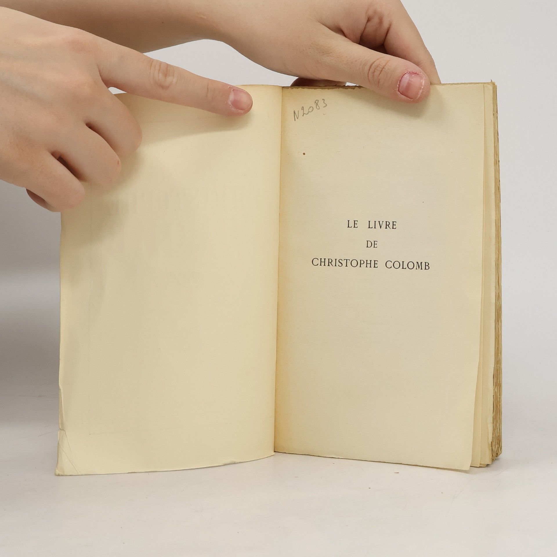 Paul Claudel Le Livre de Christophe Colomb