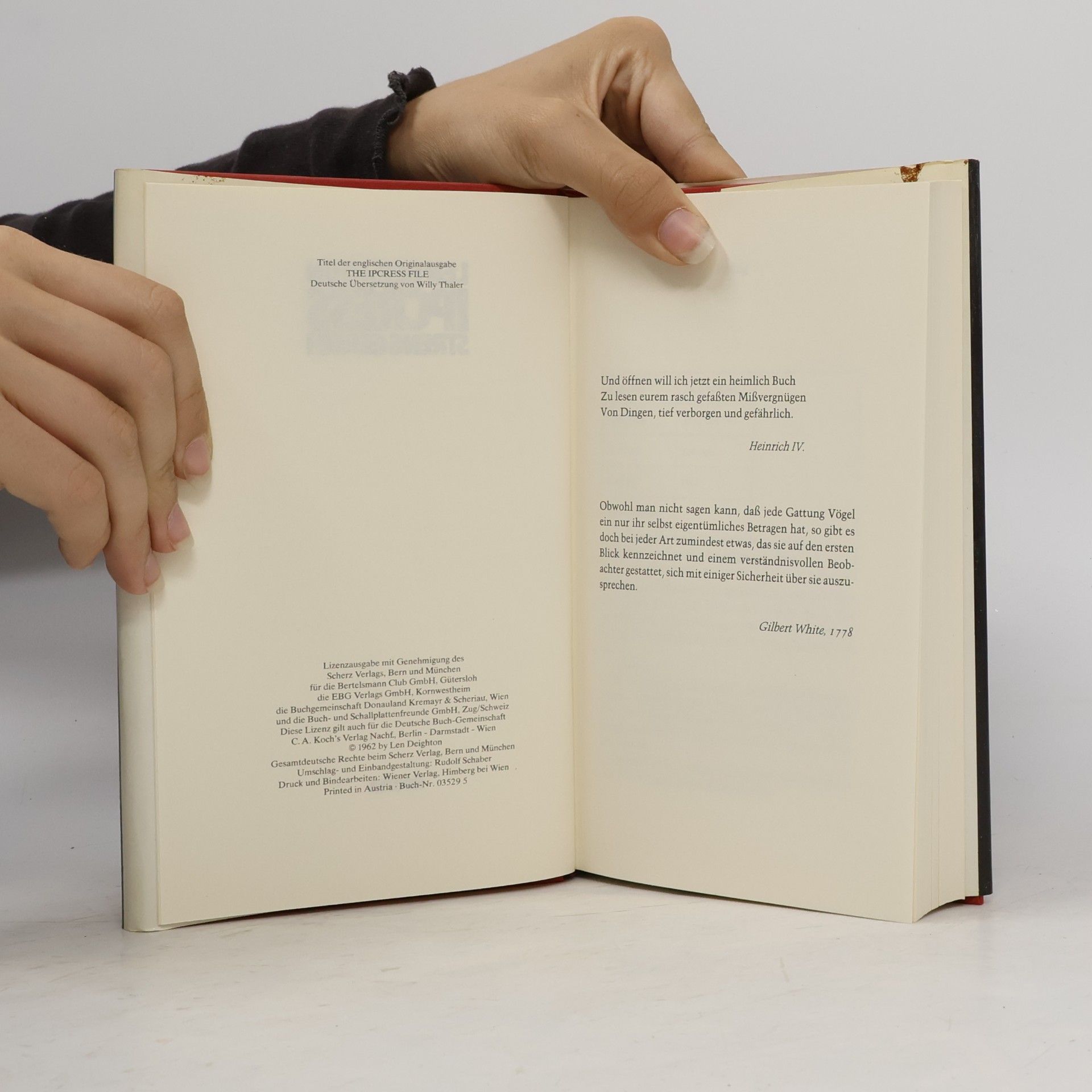 Len Deighton Ipcress. Streng geheim